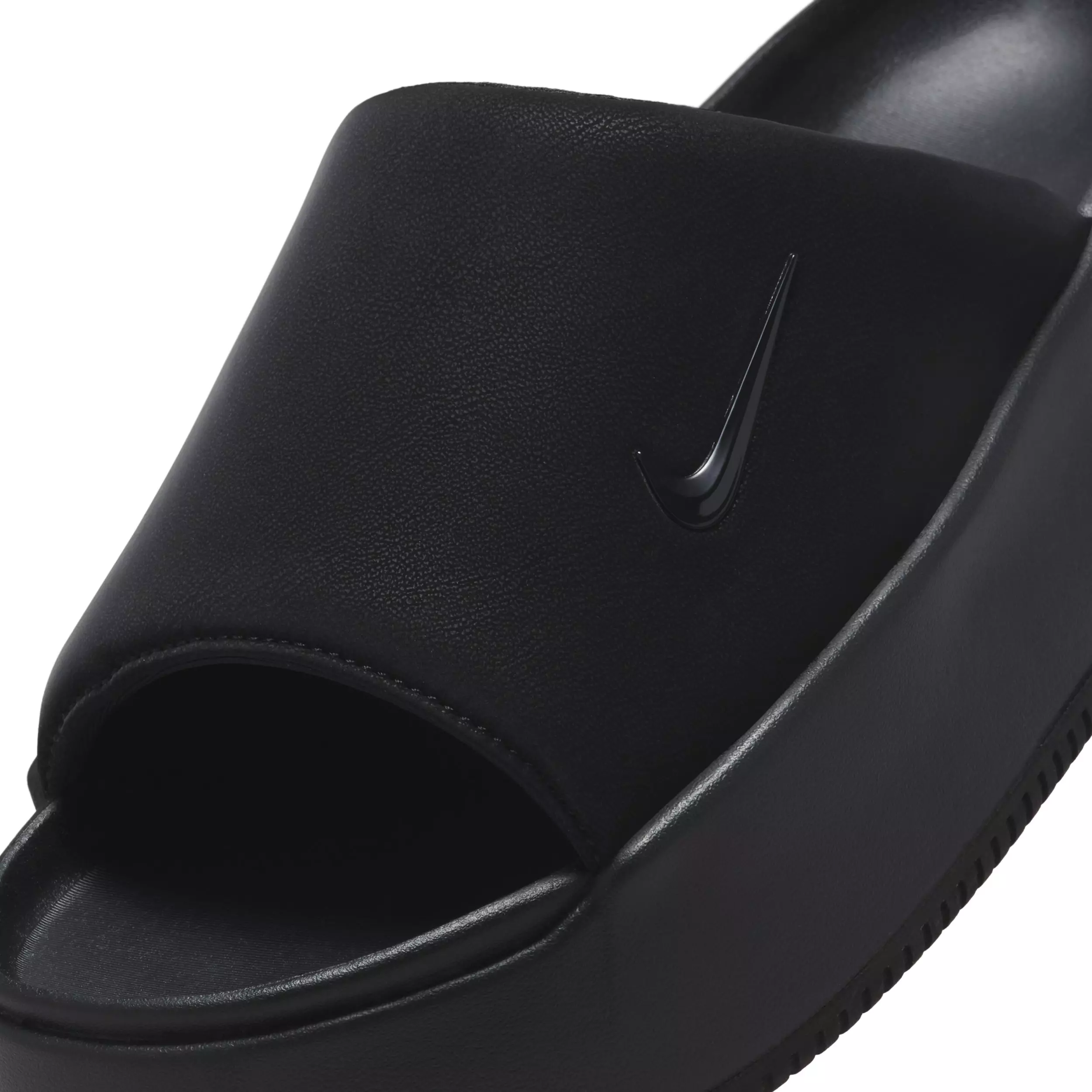 Nike Calm Elevation "Black/Black" Women's Slide - BLACK/BLACK