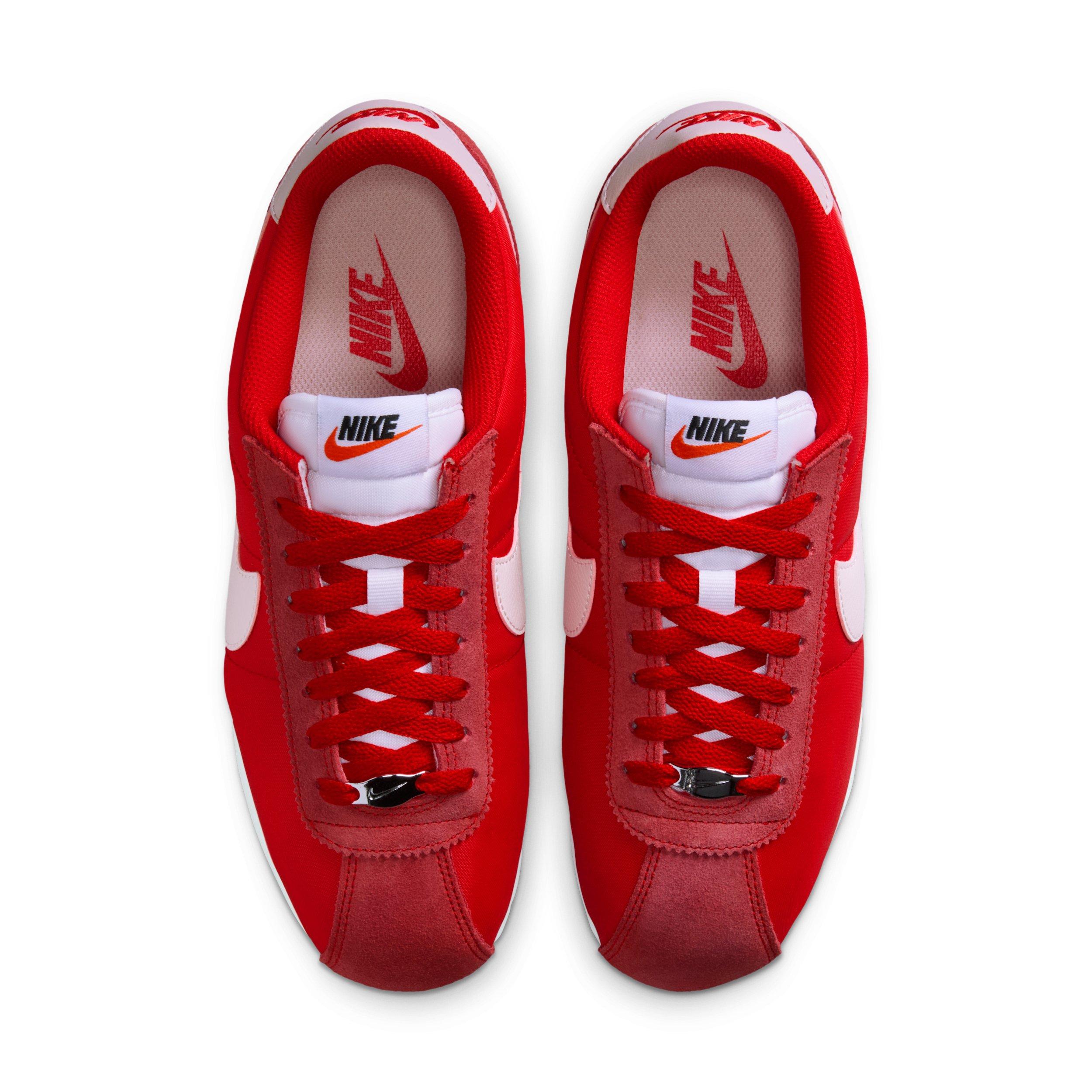 Nike Cortez Textile "University Red/White/Silt Red" Women's Shoe - RED/WHITE/RED Thumbnail View 4