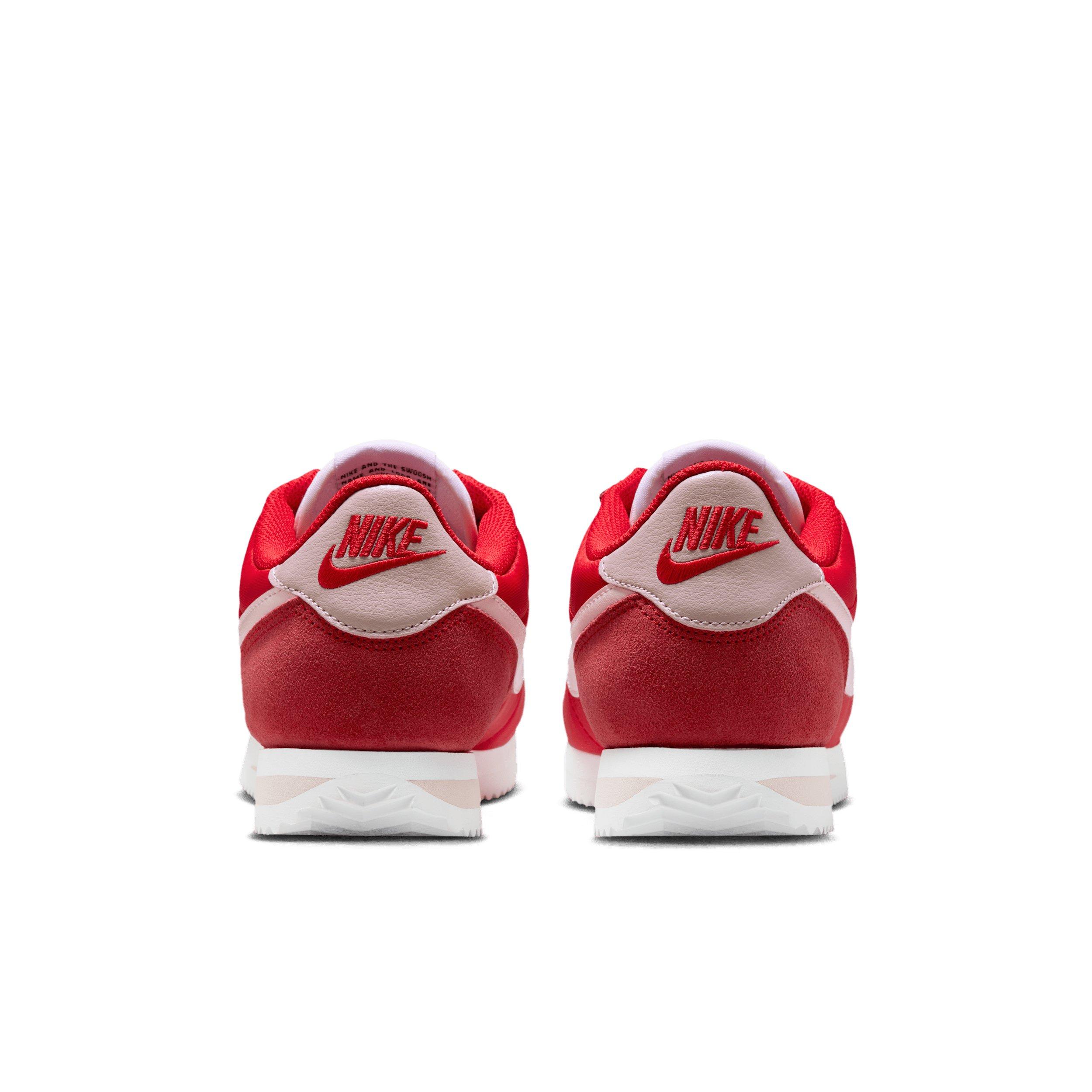 Nike Cortez Textile "University Red/White/Silt Red" Women's Shoe - RED/WHITE/RED Thumbnail View 5