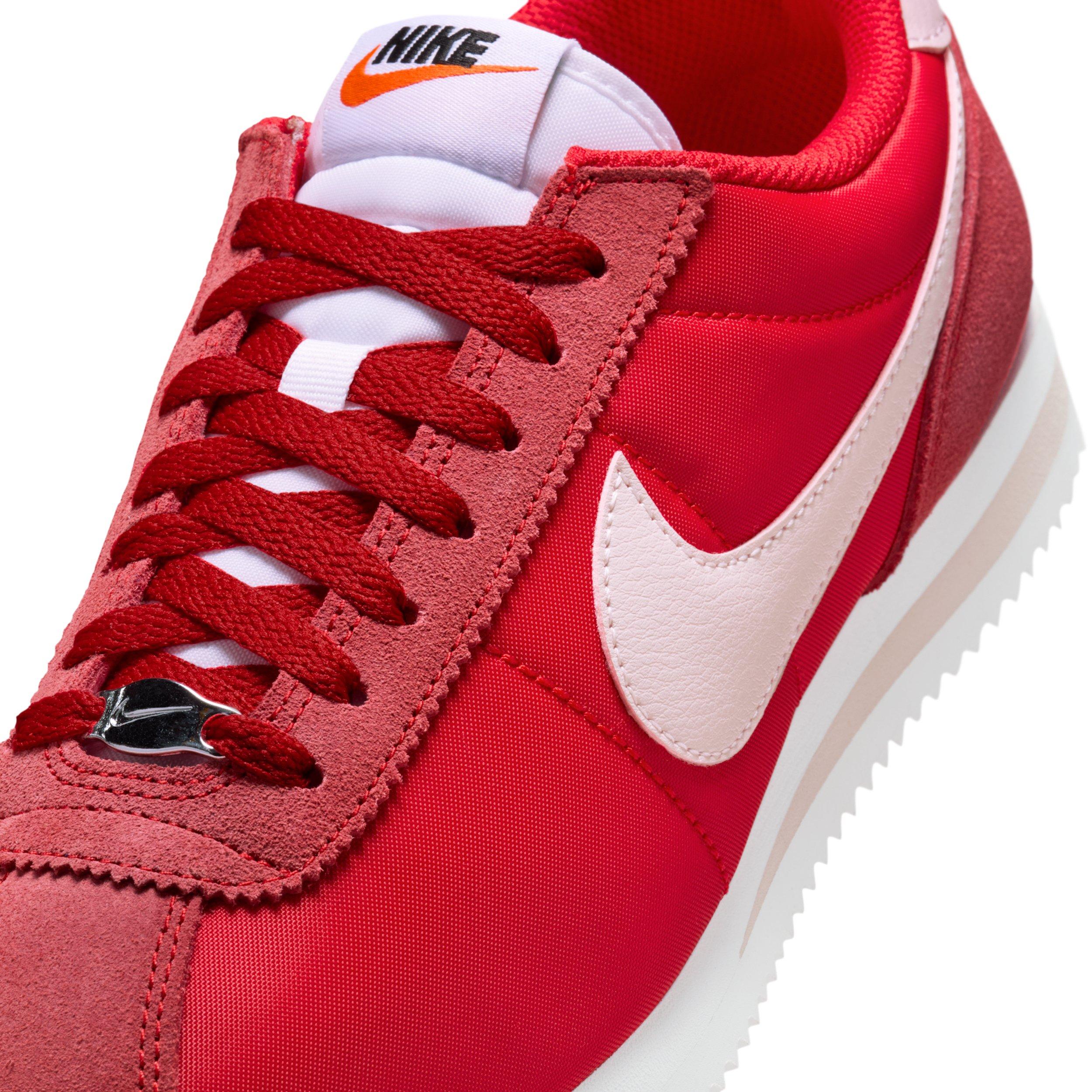 Nike Cortez Textile "University Red/White/Silt Red" Women's Shoe - RED/WHITE/RED Thumbnail View 7