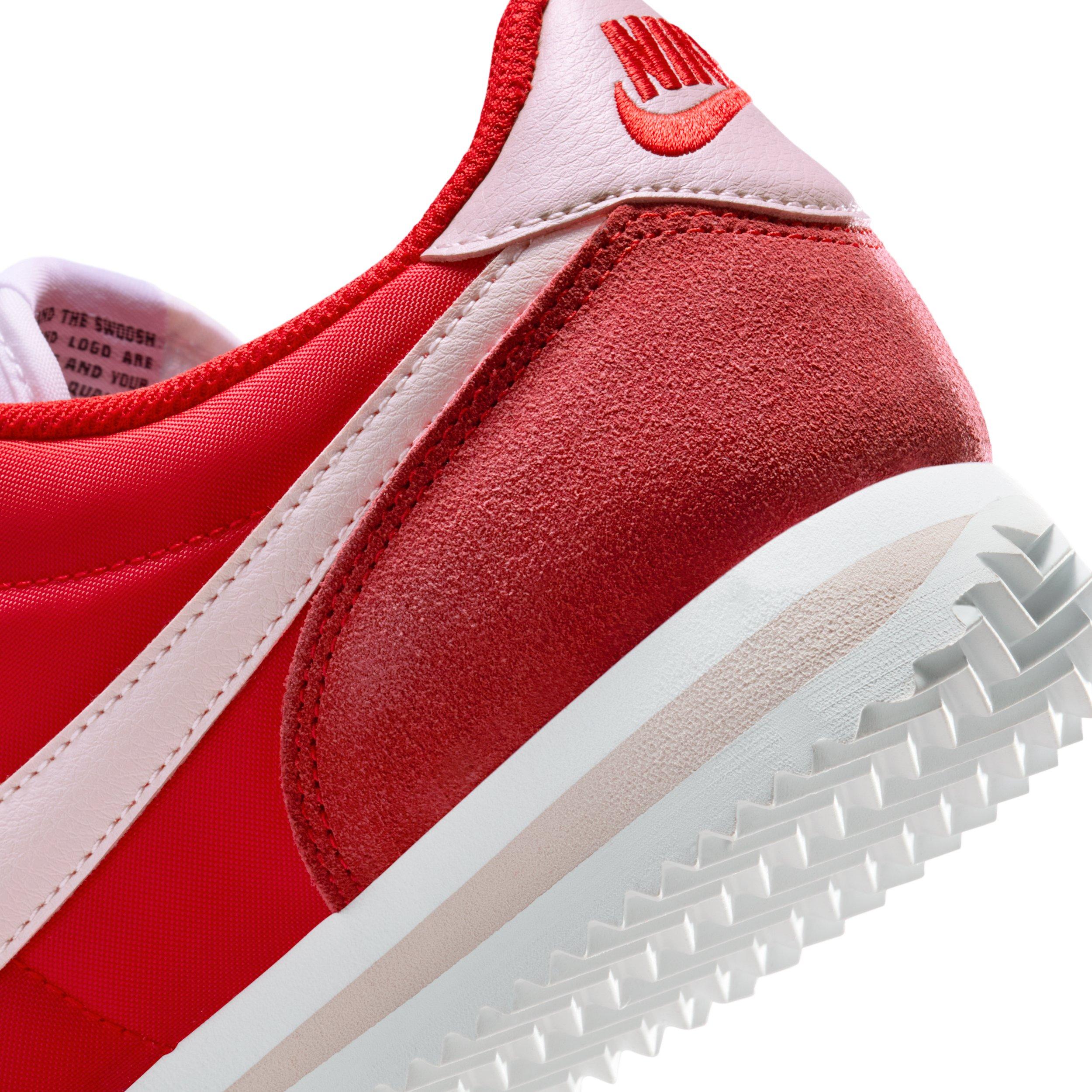 Nike Cortez Textile "University Red/White/Silt Red" Women's Shoe - RED/WHITE/RED Thumbnail View 8
