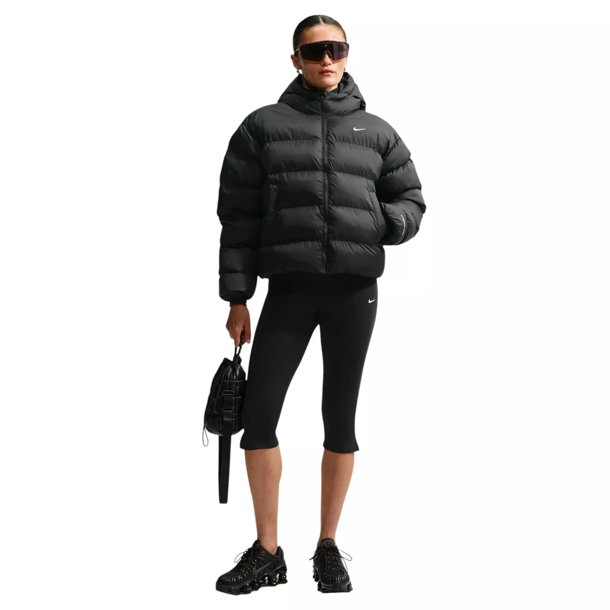 Nike Women's Tech-FIT Synthetic Classic Jacket - Black - BLACK