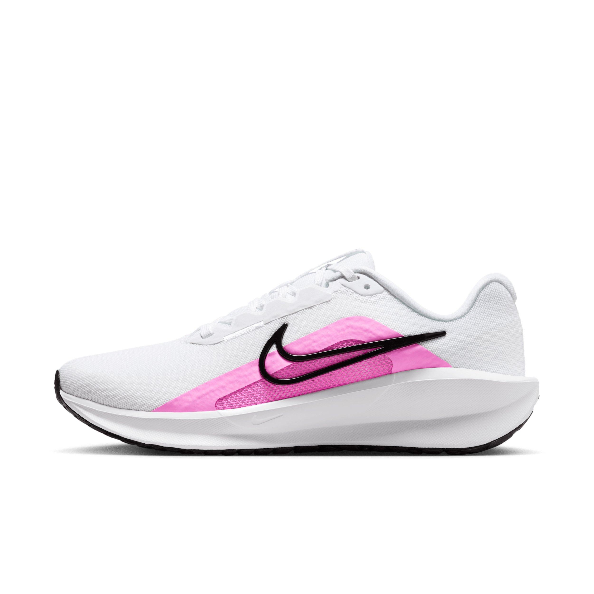 Nike Downshifter 13 "White/Black/Pink Spell" Women's Running Shoe - WHITE/BLACK/PINK Thumbnail View 2