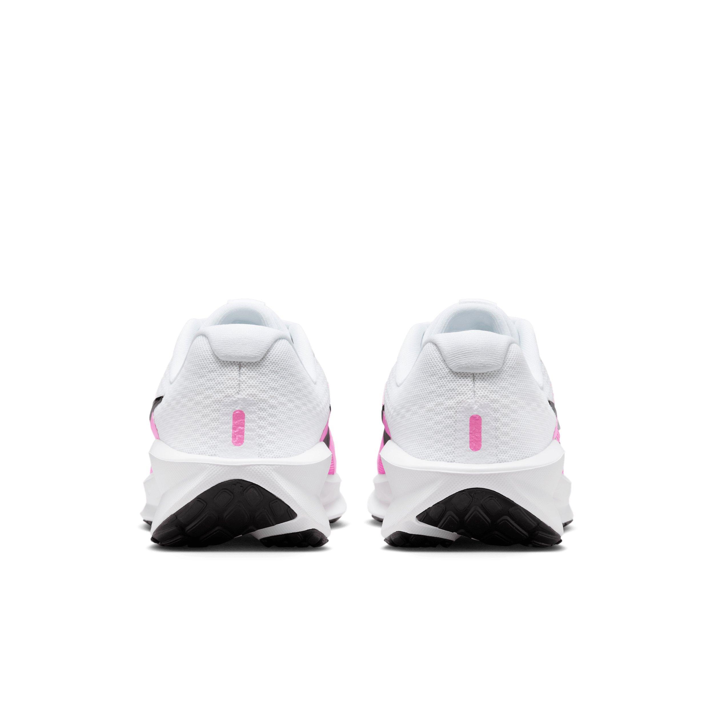 Nike Downshifter 13 "White/Black/Pink Spell" Women's Running Shoe - WHITE/BLACK/PINK Thumbnail View 5