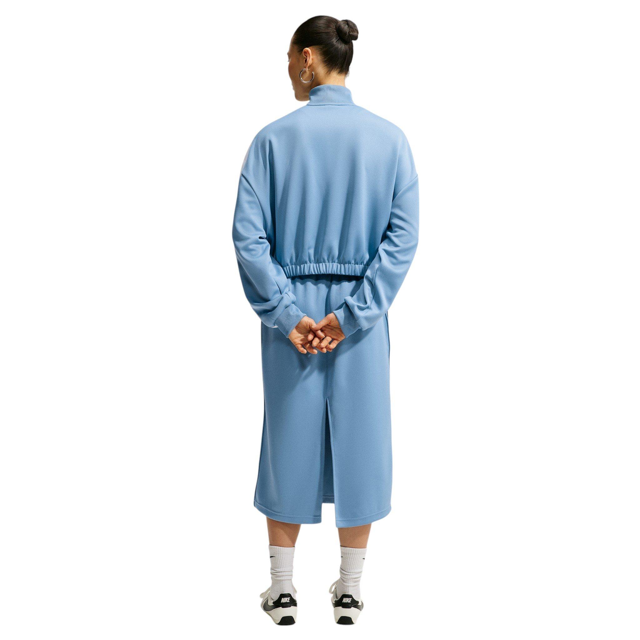 Nike Women's Sportswear Track Jacket - Blue/White - BLUE/WHITE
