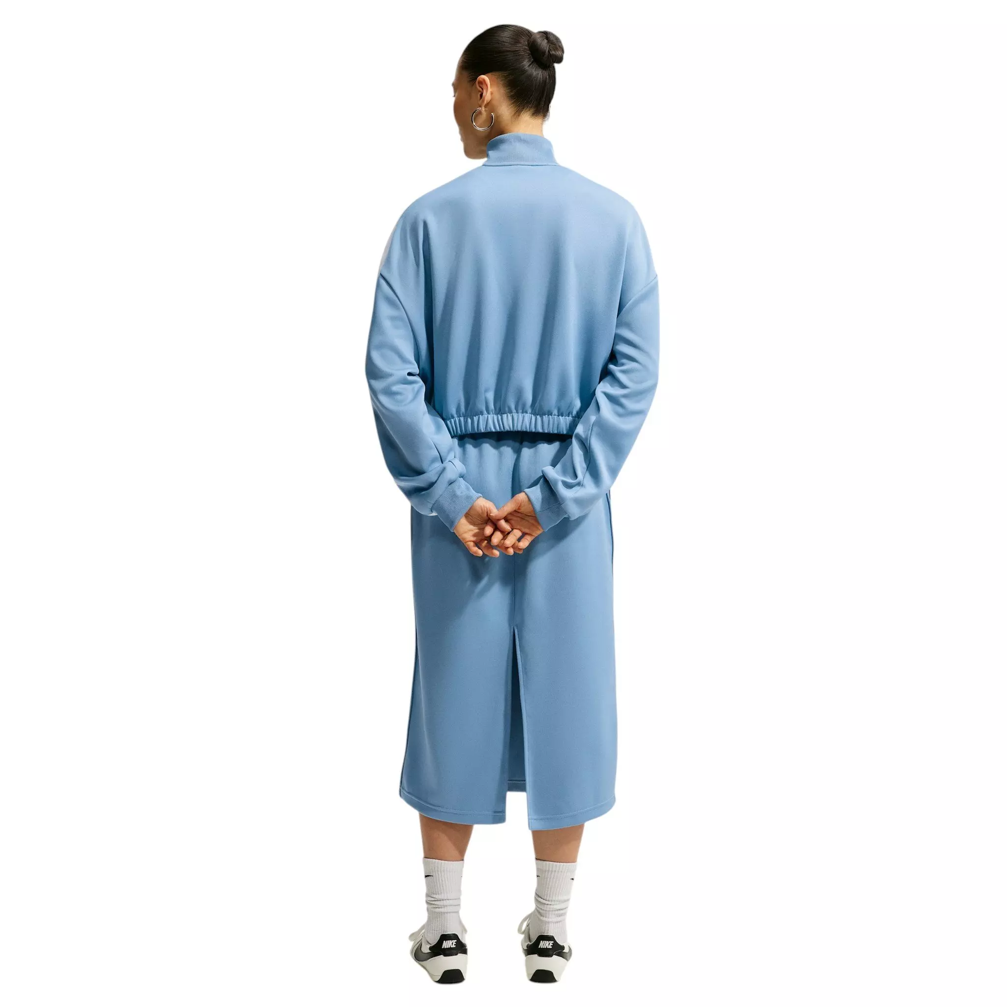 Nike Women's Sportswear Track Jacket - Blue/White - BLUE/WHITE
