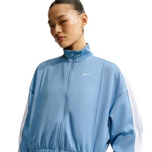 Nike Women's Sportswear Track Jacket - Blue/White - BLUE/WHITE