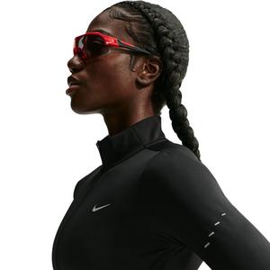 Nike Women's Swift Dri-FIT Full-Zip Running Jacket - Black - BLACK