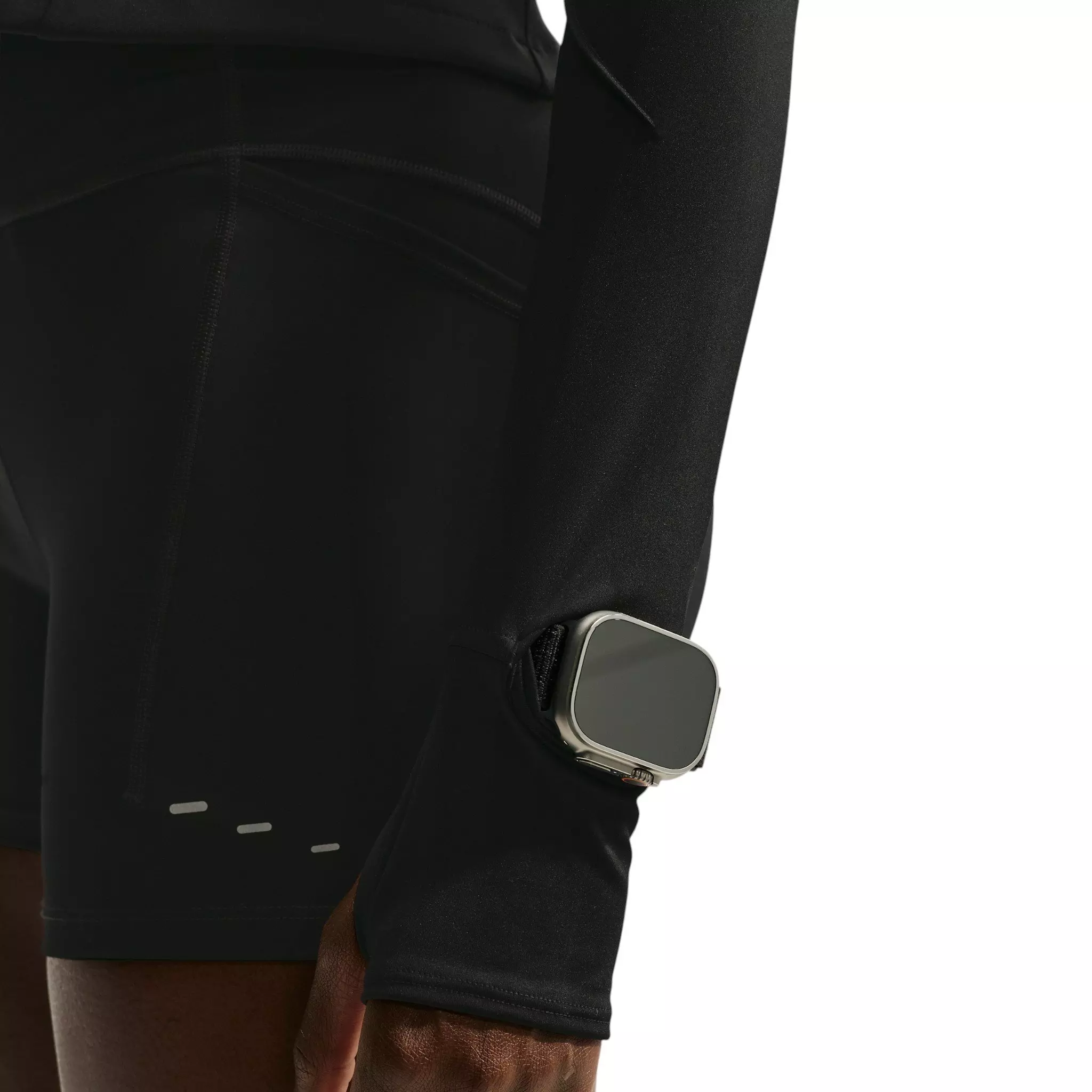Nike Women's Swift Dri-FIT Full-Zip Running Jacket - Black - BLACK