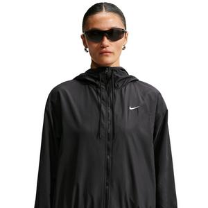 Nike Women's Sportswear Loose Hooded UV Jacket - Black - BLACK
