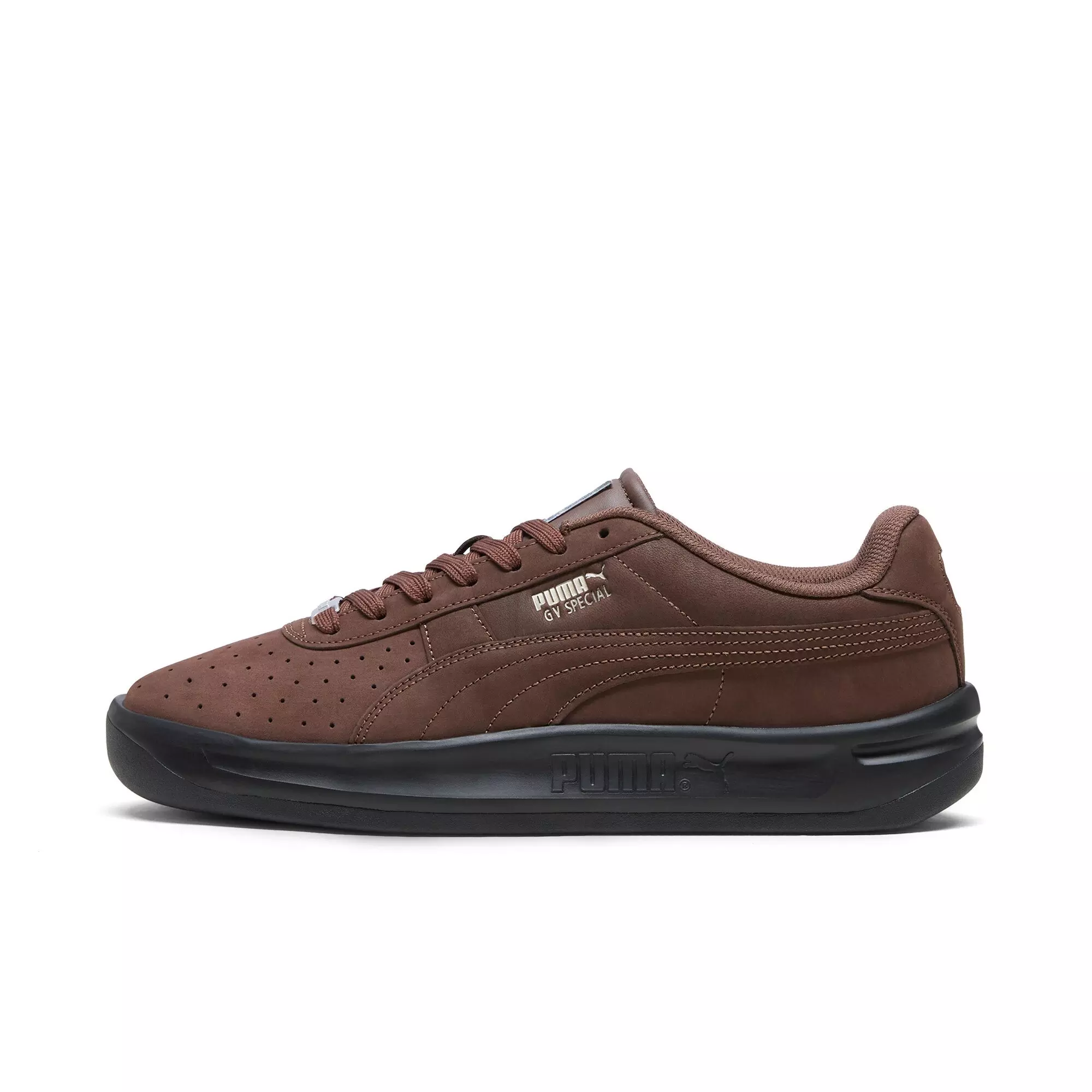 PUMA GV Special Artisanal "Espresso Brown/Puma Silver" Men's Shoe - BROWN/SILVER