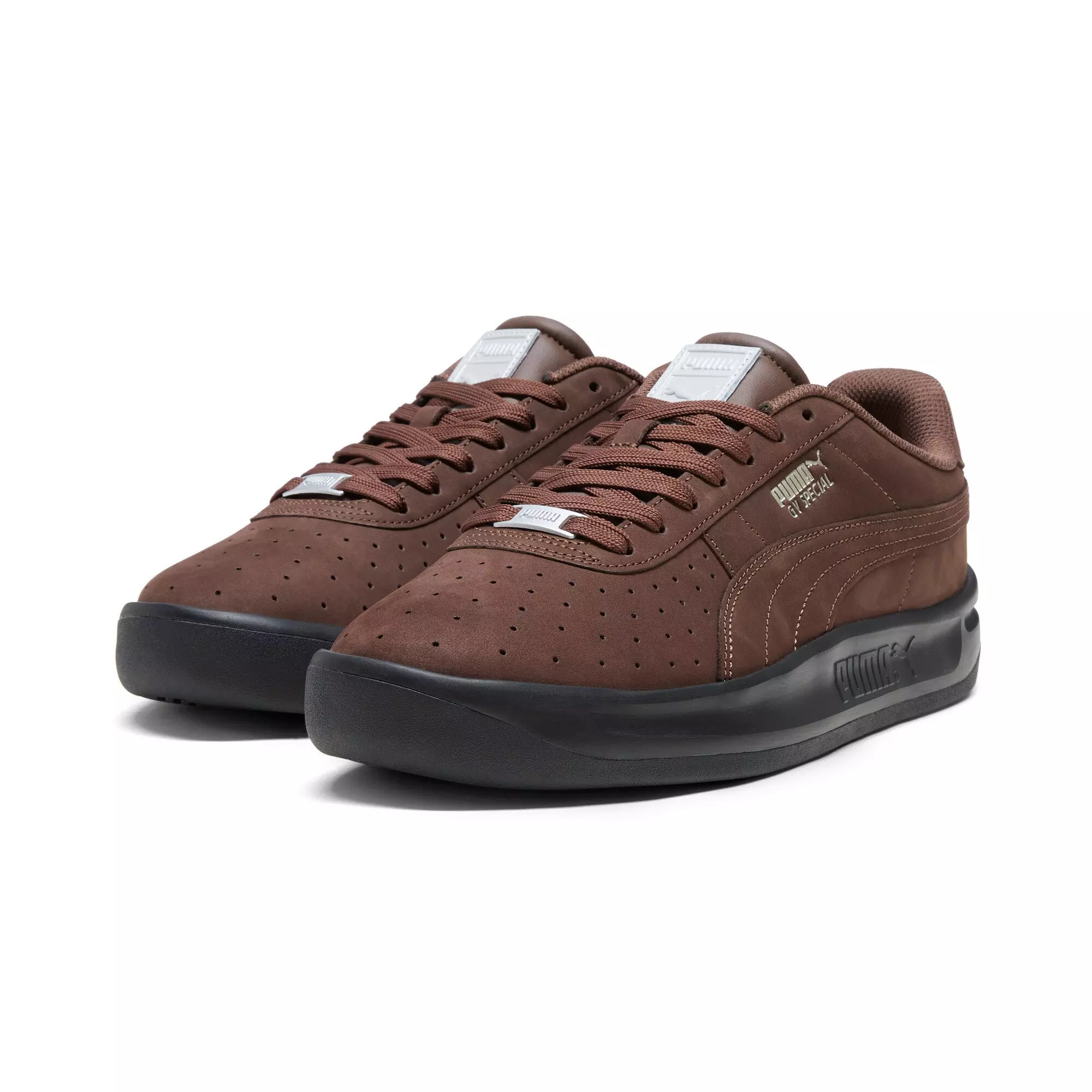 PUMA GV Special Artisanal "Espresso Brown/Puma Silver" Men's Shoe - BROWN/SILVER