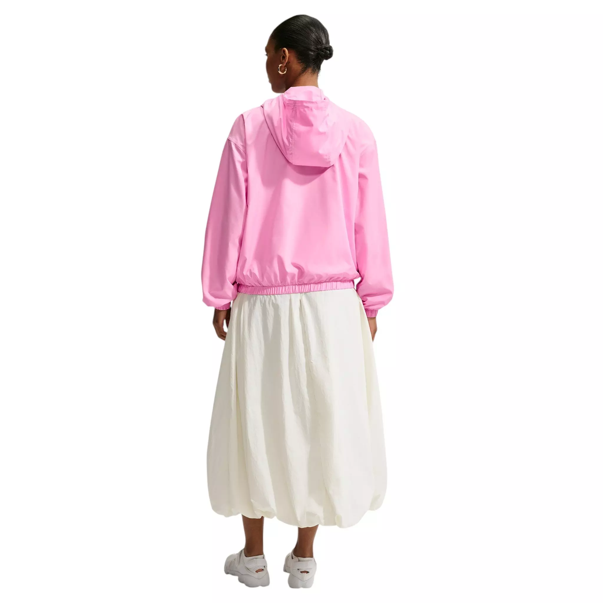 Nike Women's Sportswear Loose Hooded UV Jacket - Pink - PINK