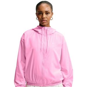 Nike Women's Sportswear Loose Hooded UV Jacket - Pink - PINK