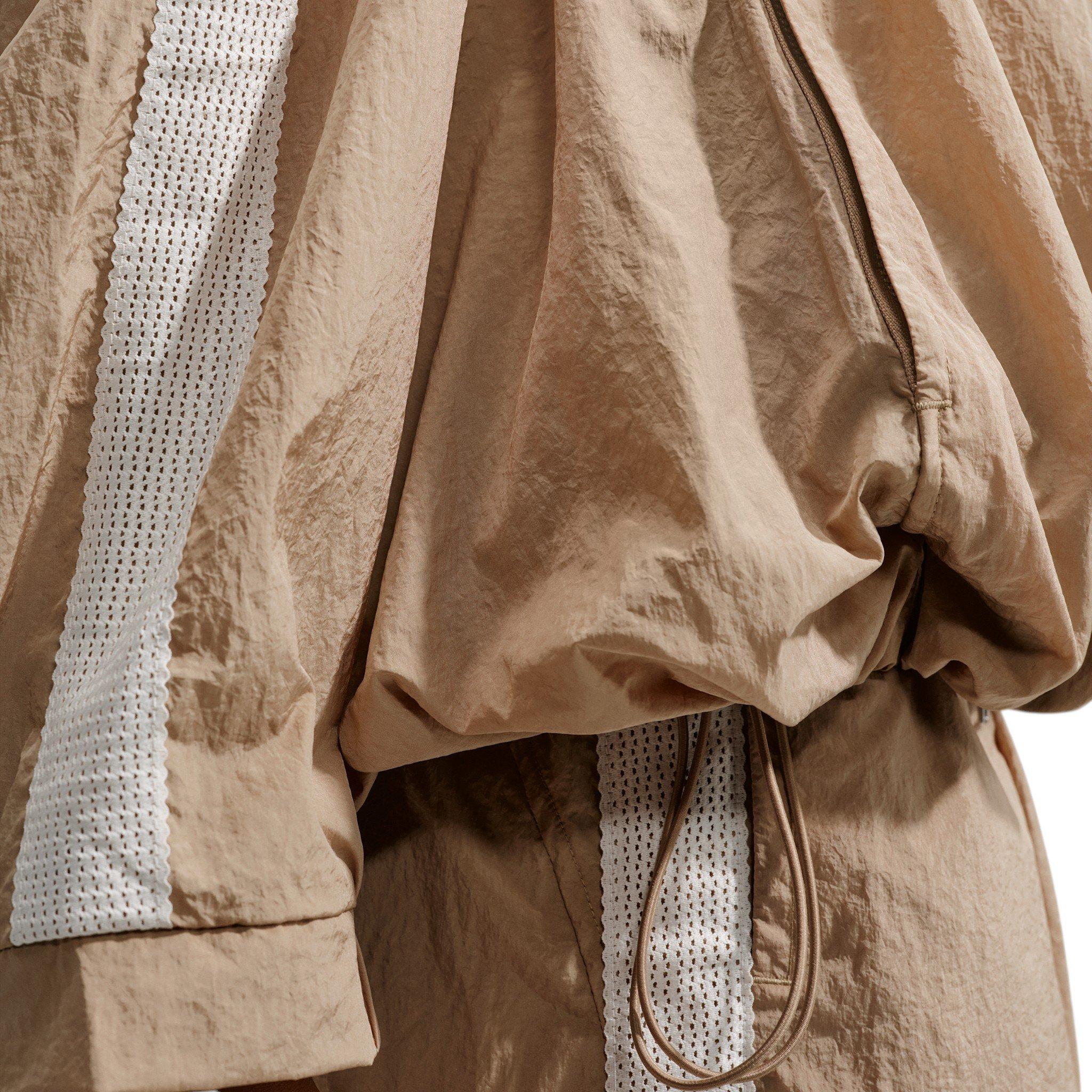 Nike Women's Sportswear Oversized Balloon Track Jacket - Beige - BEIGE