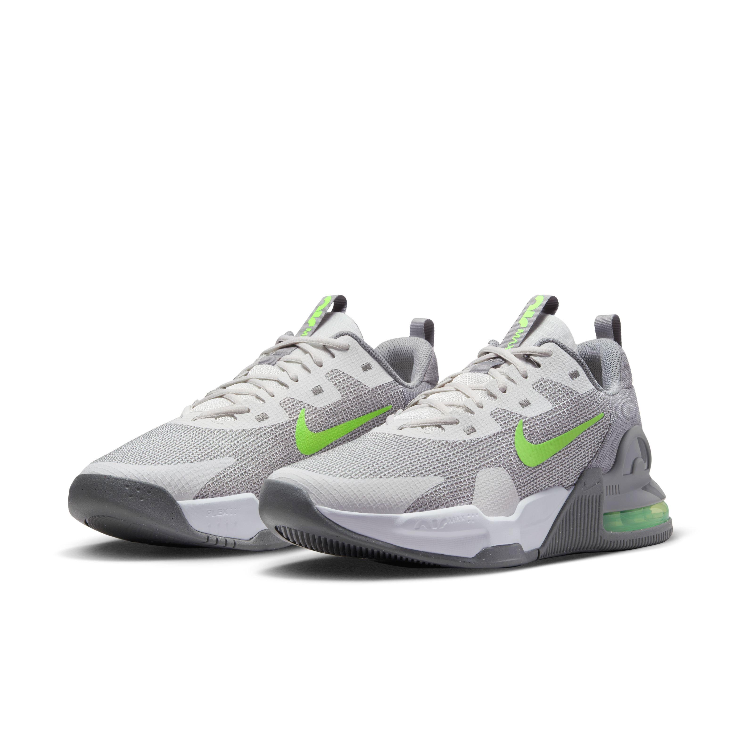 Nike Air Max Alpha Trainer 5 "Phantom/White/Flat Pewter/Green Strike" Men's Training Shoe - PHANTOM/WHITE/PEWTER/GREEN Thumbnail View 3