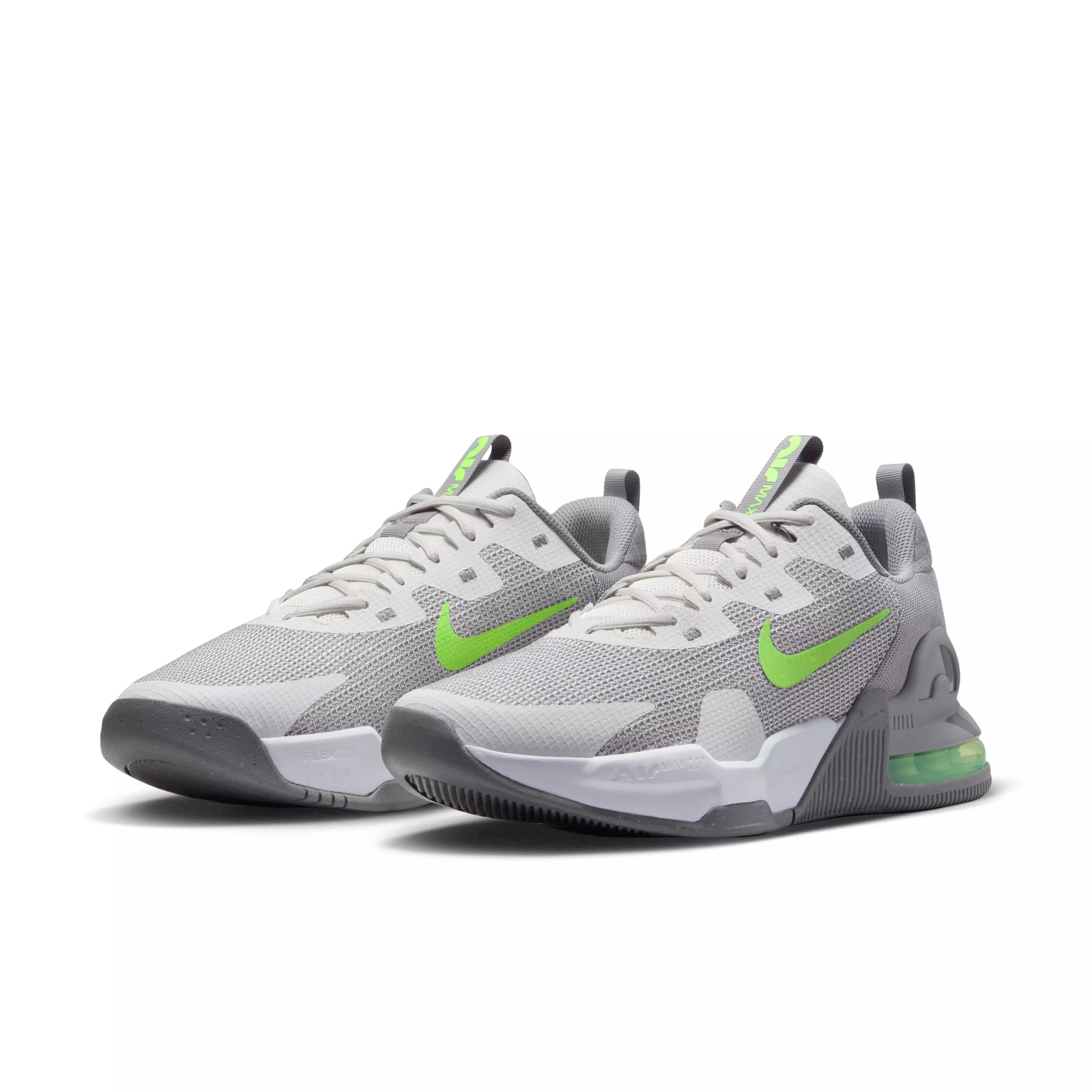 Nike Air Max Alpha Trainer 5 "Phantom/White/Flat Pewter/Green Strike" Men's Training Shoe - PHANTOM/WHITE/PEWTER/GREEN