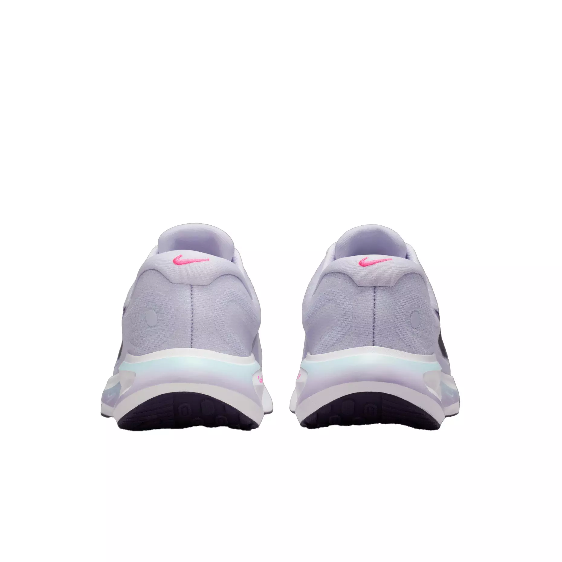 Nike Journey Run "White/White/Glacier Blue/Black Purple" Women's Running Shoe - WHITE/WHITE/BLUE/PURPLE