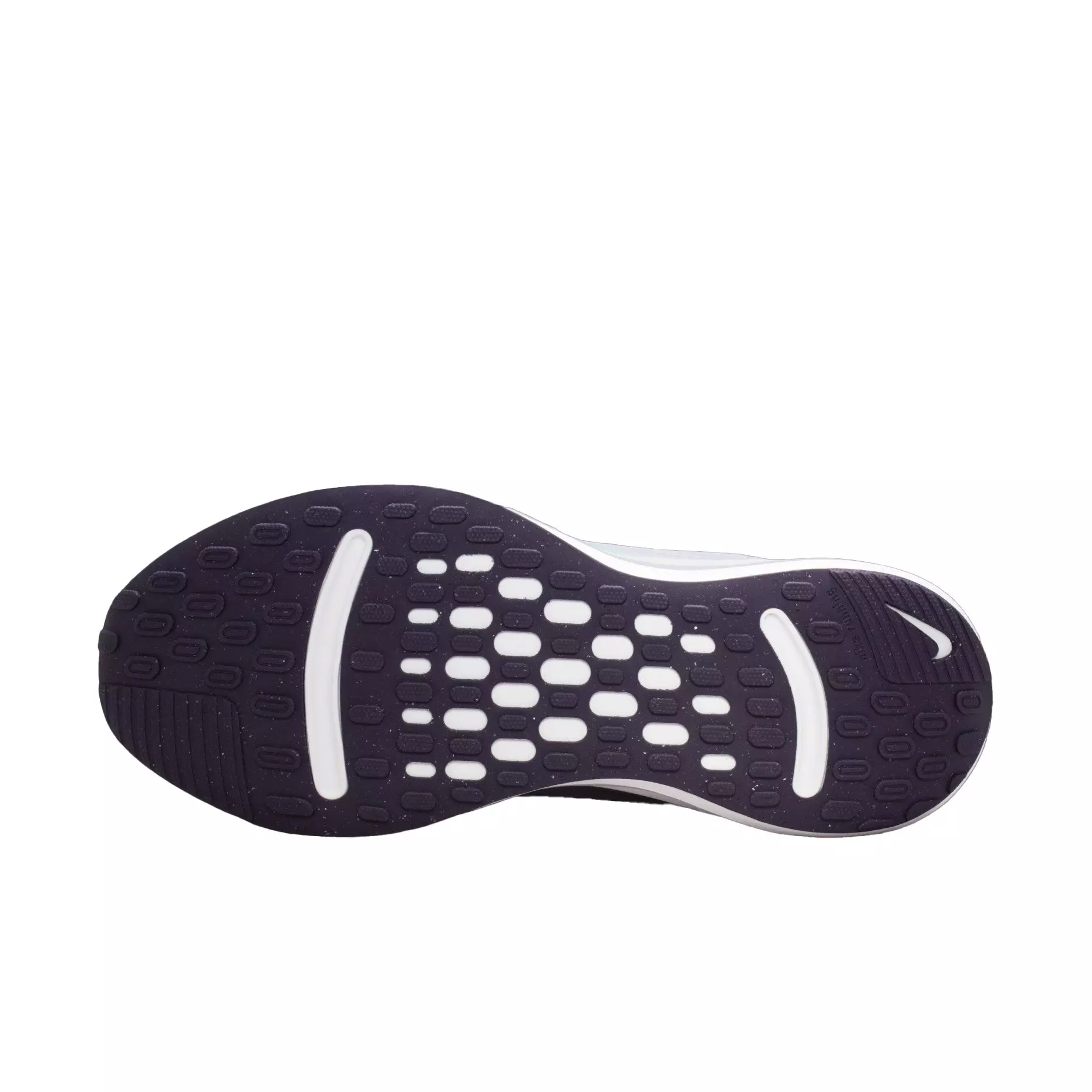 Nike Journey Run "White/White/Glacier Blue/Black Purple" Women's Running Shoe - WHITE/WHITE/BLUE/PURPLE