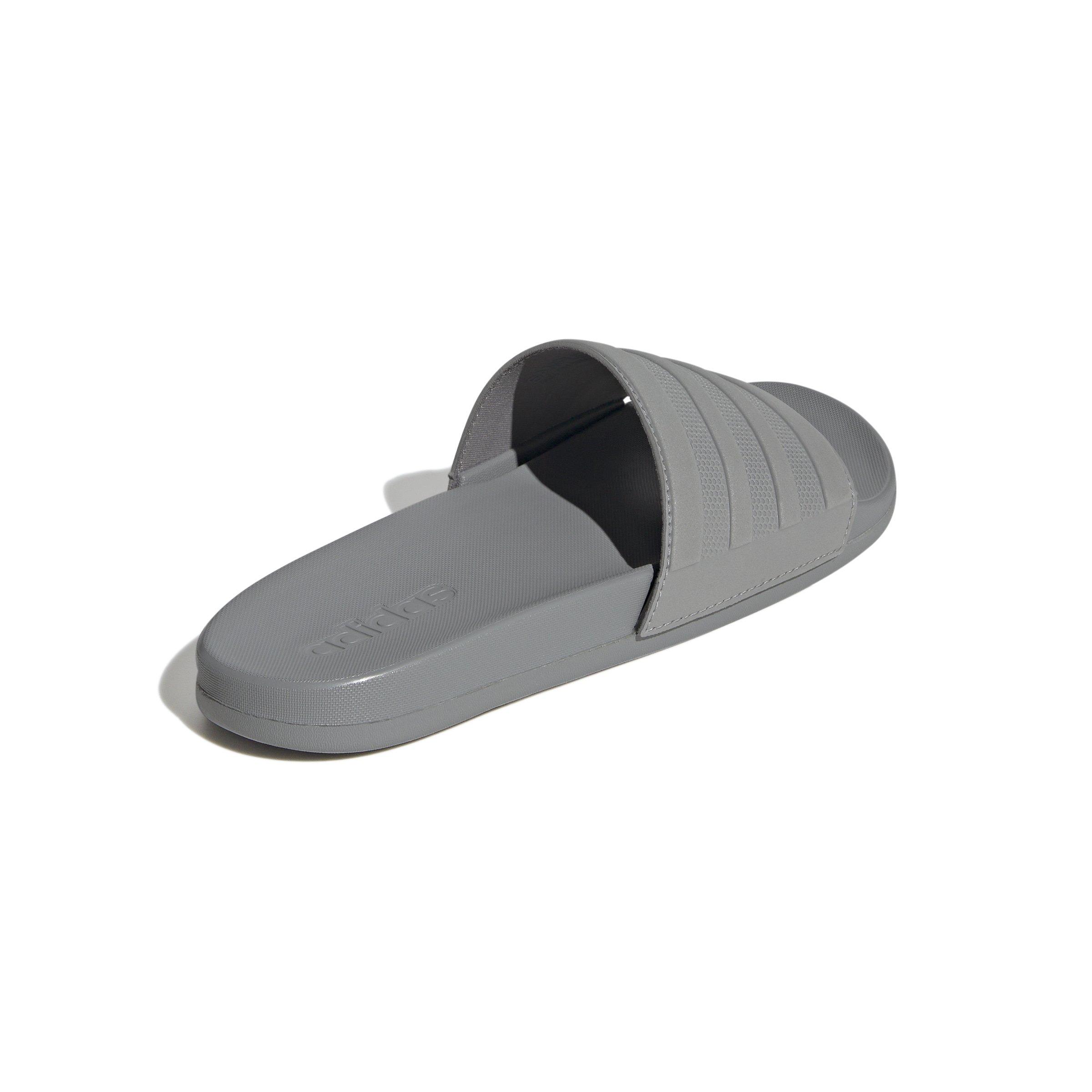 adidas Adilette Comfort "Ch Solid Grey/Ch Solid Grey/Ch Solid Grey" Unisex Slide - GREY Thumbnail View 4