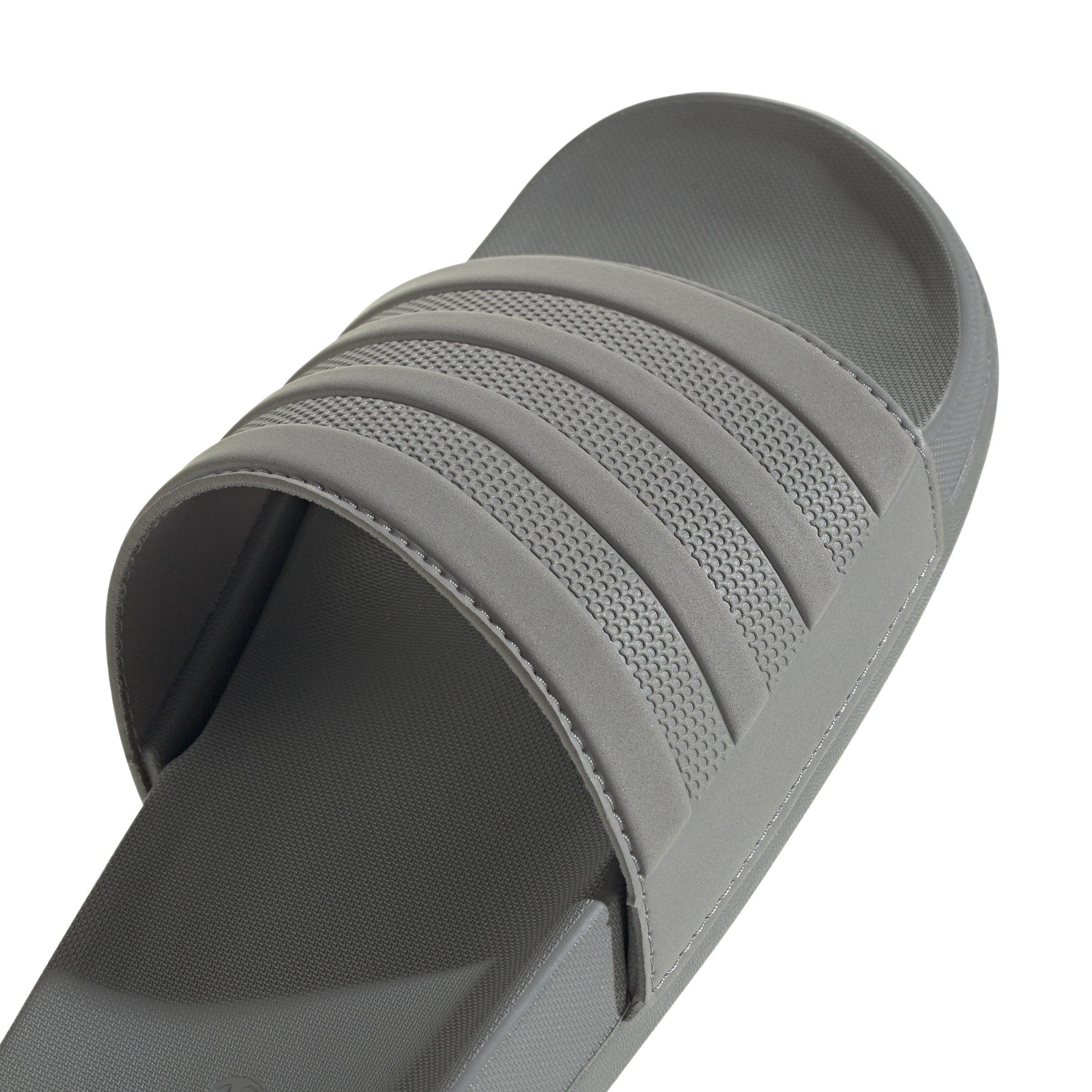 adidas Adilette Comfort "Ch Solid Grey/Ch Solid Grey/Ch Solid Grey" Unisex Slide - GREY Thumbnail View 7