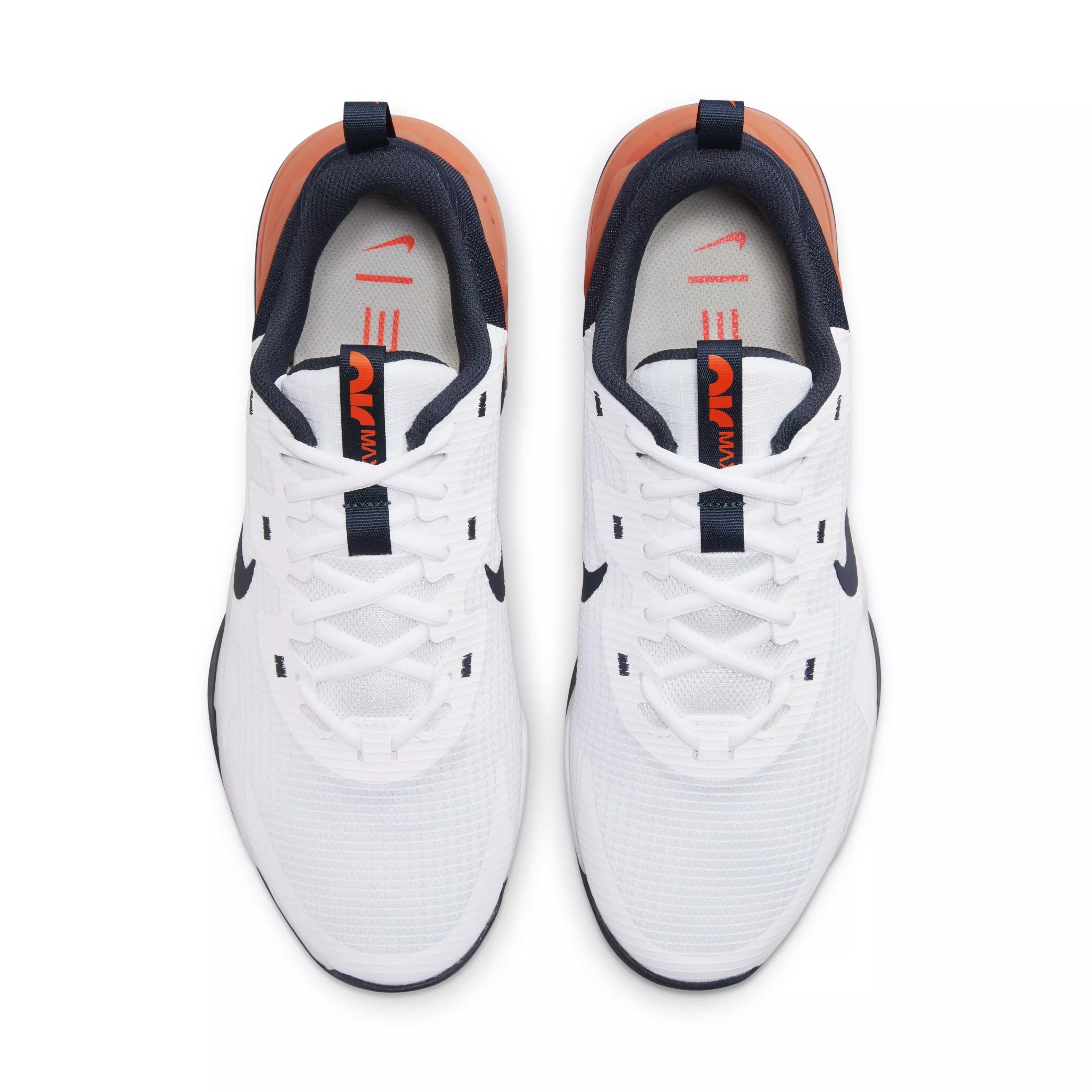 Nike Air Max Alpha Trainer 5 "White/Bright Crimson/Obsidian" Men's Training Shoe - WHITE/CRIMSON/OBSIDIAN