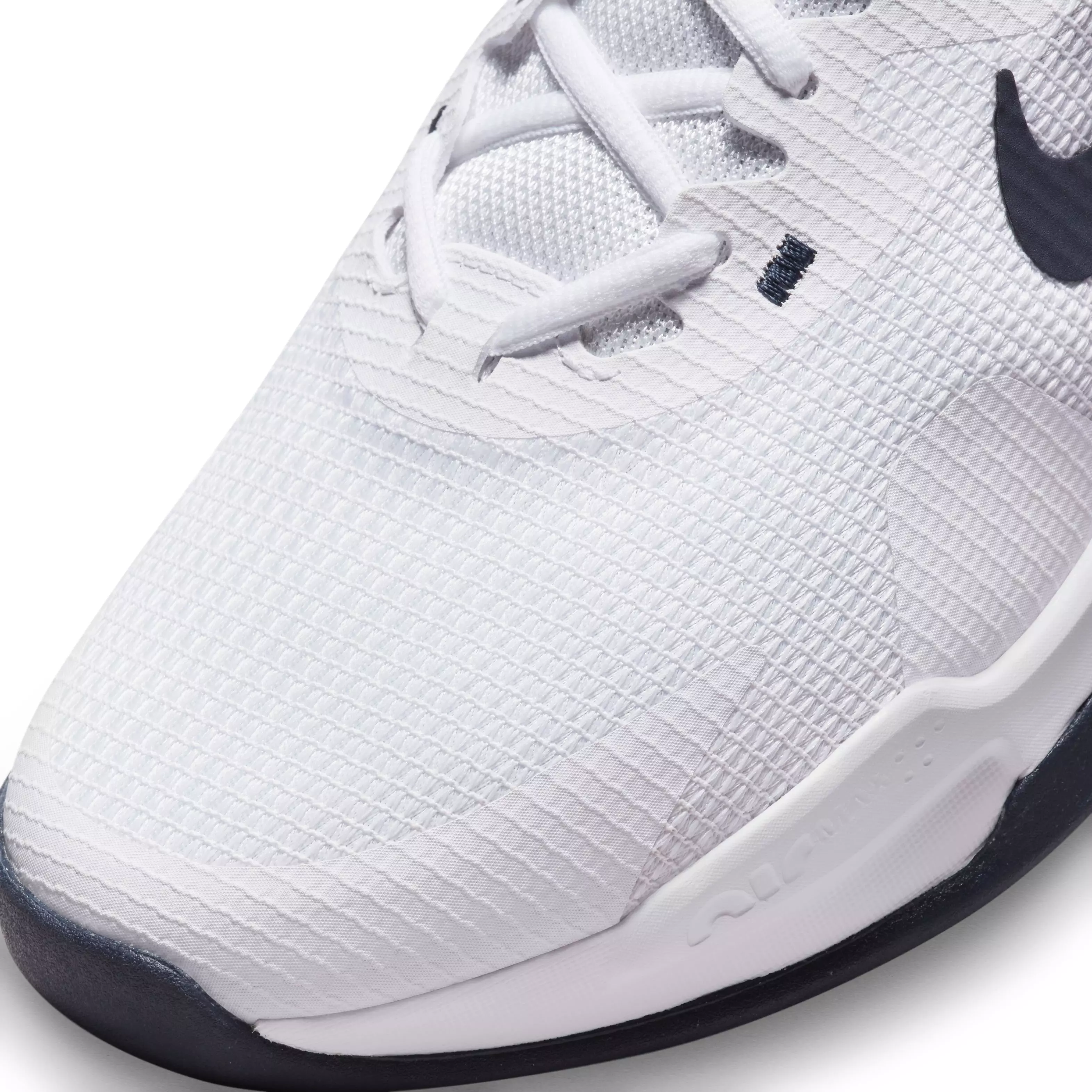 Nike Air Max Alpha Trainer 5 "White/Bright Crimson/Obsidian" Men's Training Shoe - WHITE/CRIMSON/OBSIDIAN