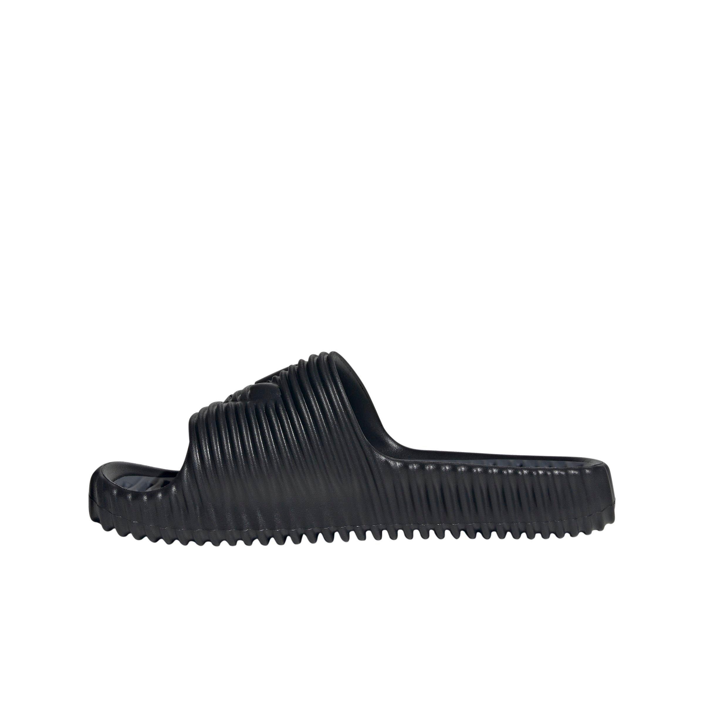 adidas Originals Adilette 25 "Core Black/Core Black/Grey Six" Unisex Slide - BLACK Thumbnail View 2