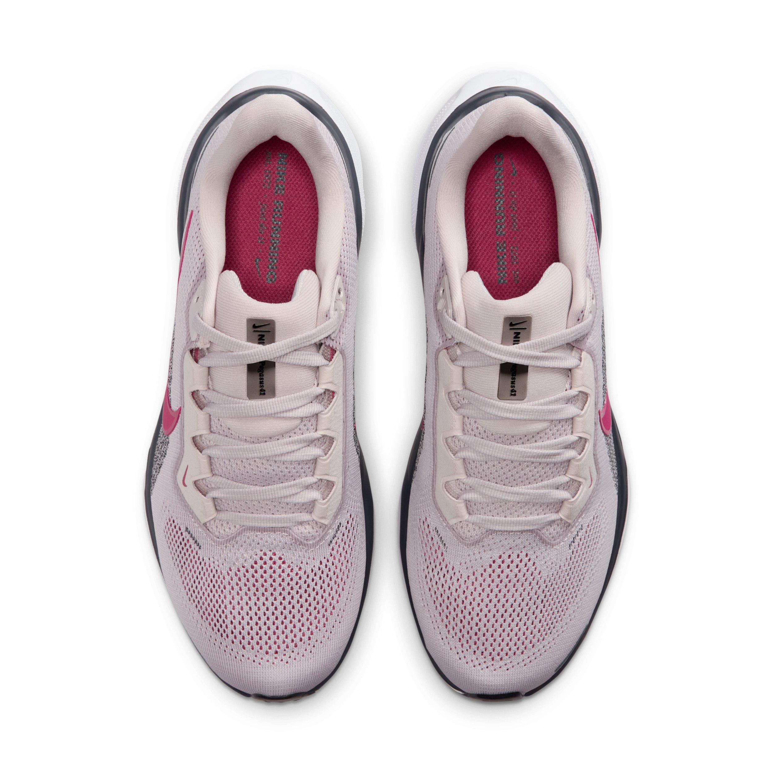 Nike Pegasus 41 "Platinum Violet/Off Noir/Silt Red/Sweet Beet" Women's Running Shoe - PLATINUM/OFF NOIR/RED/BEET Thumbnail View 4