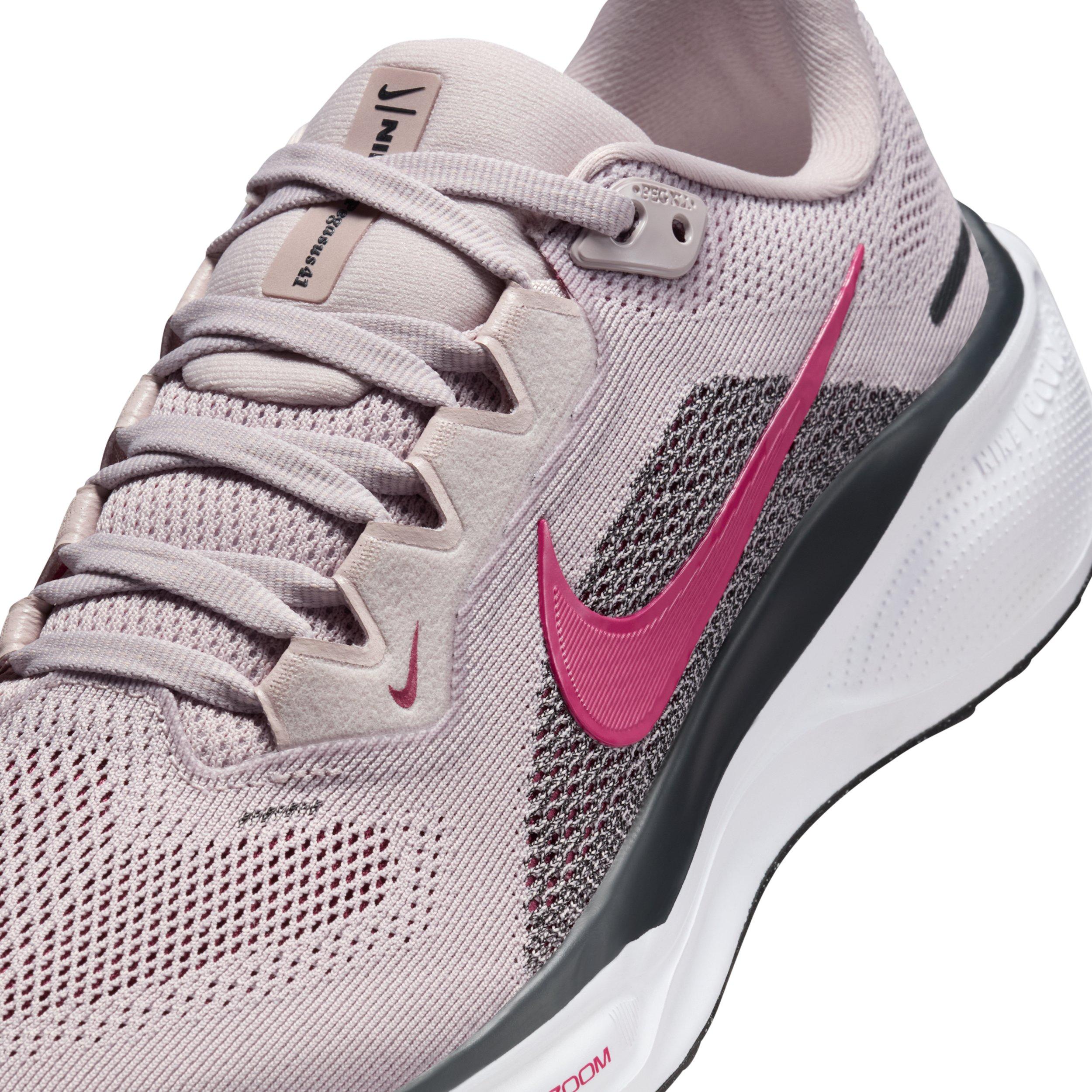Nike Pegasus 41 "Platinum Violet/Off Noir/Silt Red/Sweet Beet" Women's Running Shoe - PLATINUM/OFF NOIR/RED/BEET Thumbnail View 7