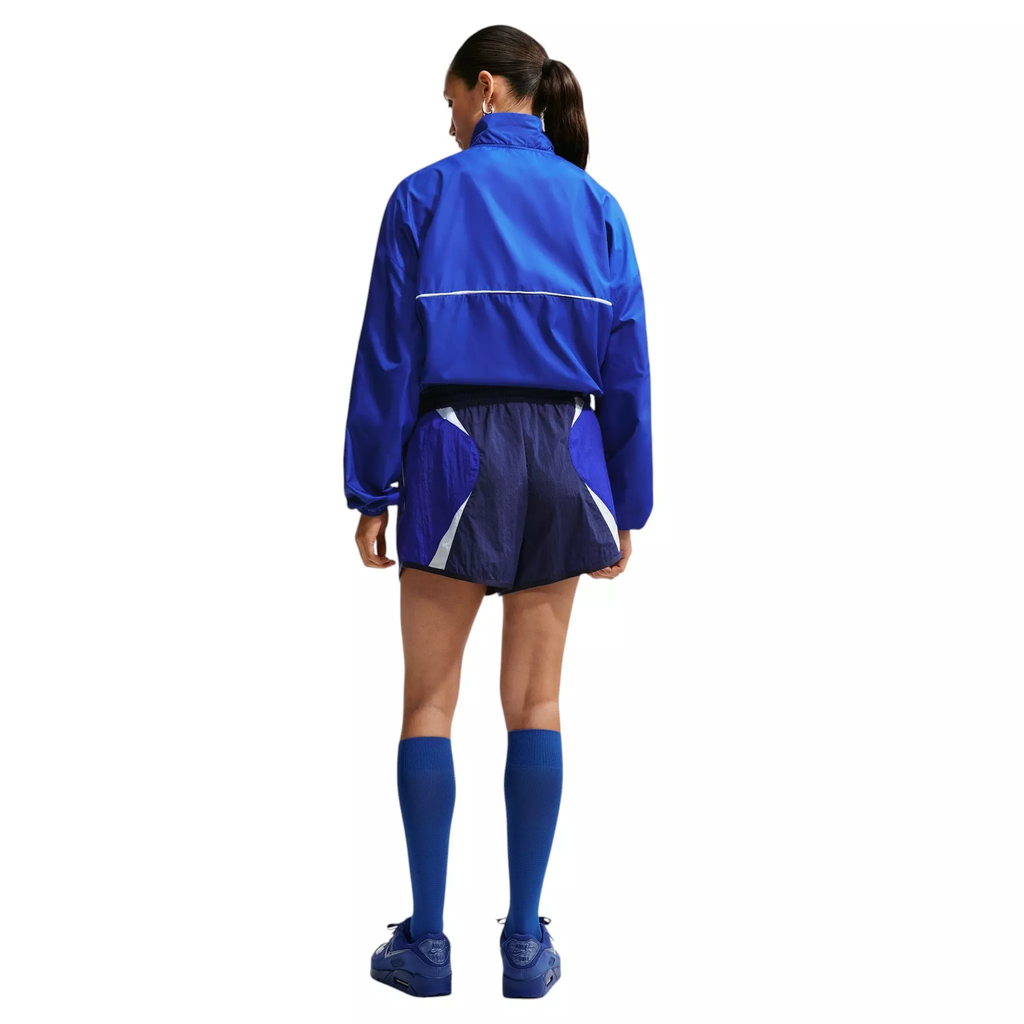 Nike Women's Sportswear Oversized Repel Windbreaker - Royal - ROYAL