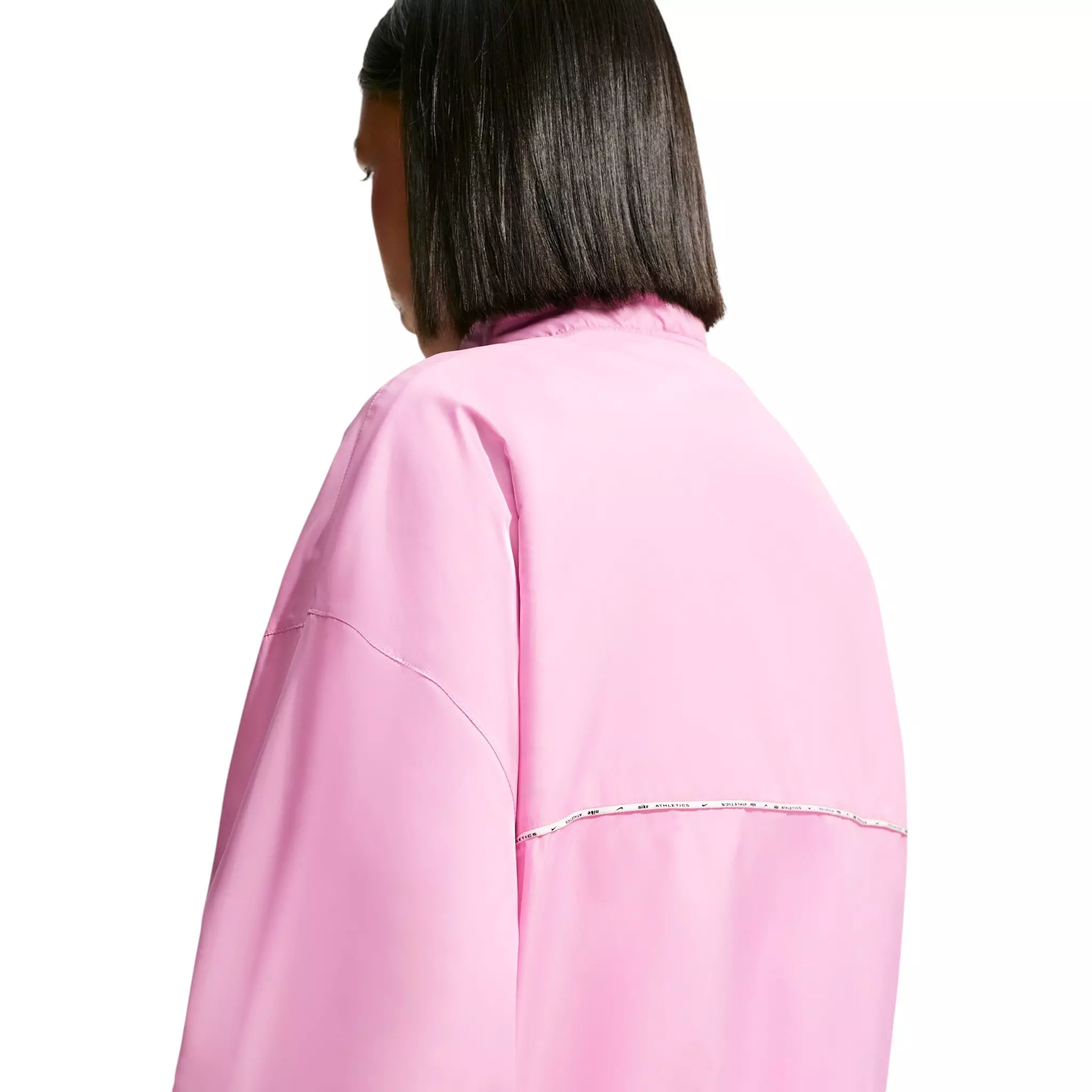 Nike Women's Sportswear Oversized Repel Windbreaker - Pink - PINK
