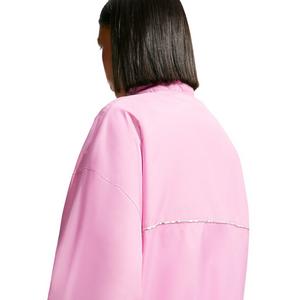 Nike Women's Sportswear Oversized Repel Windbreaker - Pink - PINK