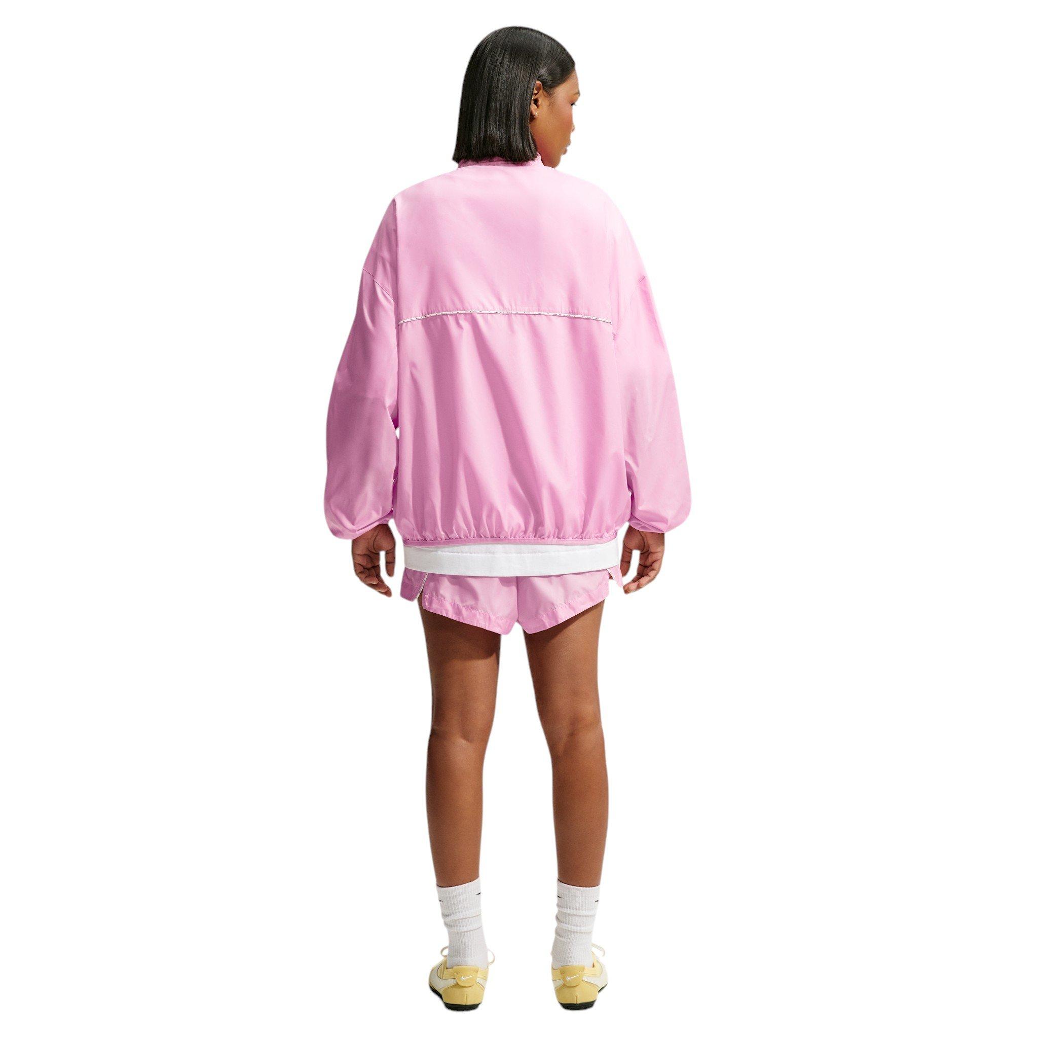 Nike Women's Sportswear Oversized Repel Windbreaker - Pink - PINK