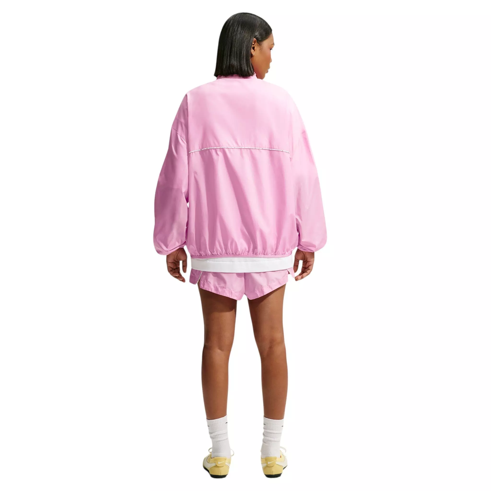 Nike Women's Sportswear Oversized Repel Windbreaker - Pink - PINK