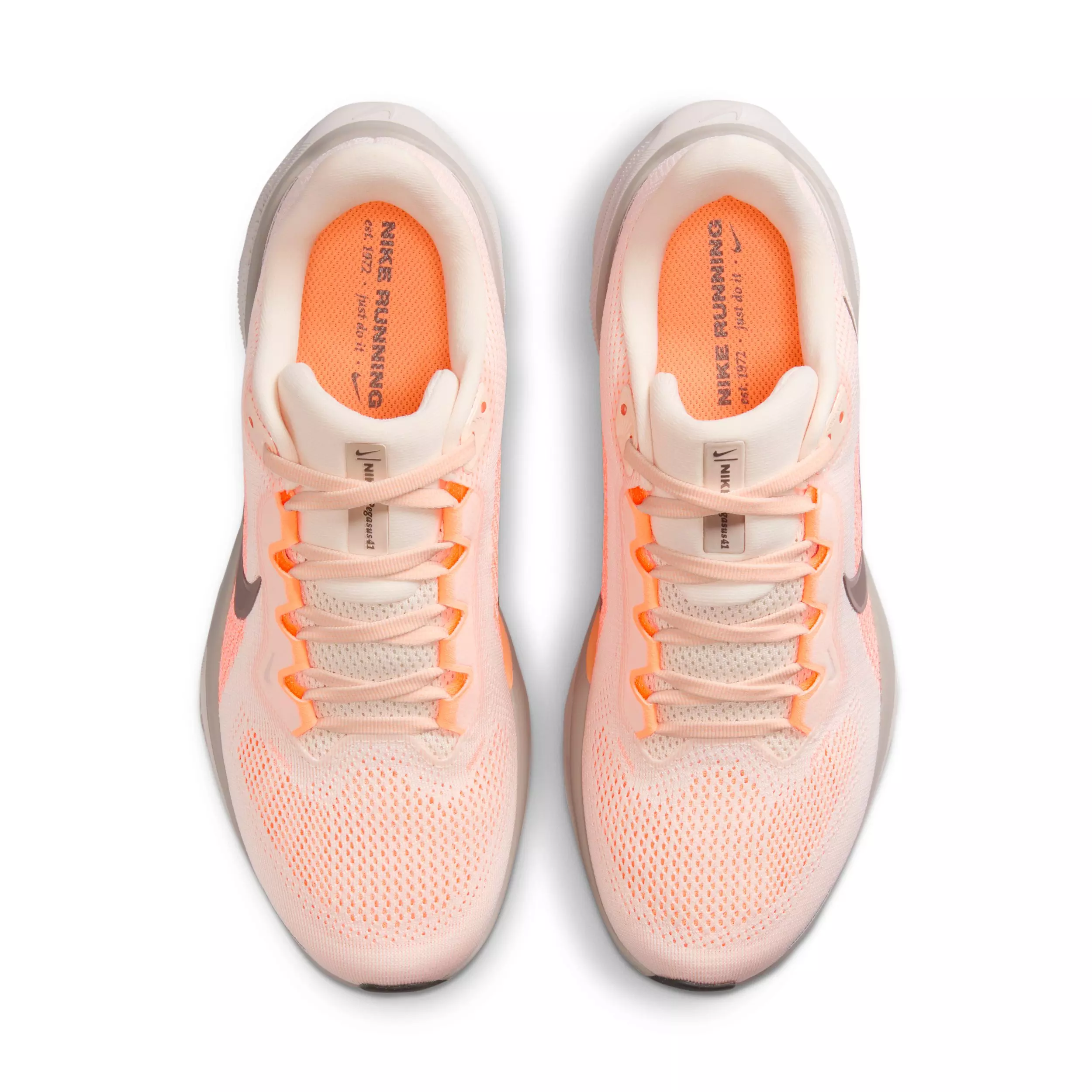 Nike Pegasus 41 "Guava Ice/Orange Pulse/Malt/Cave Stone" Women's Running Shoe - GUAVA/ORANGE/MALT/STONE