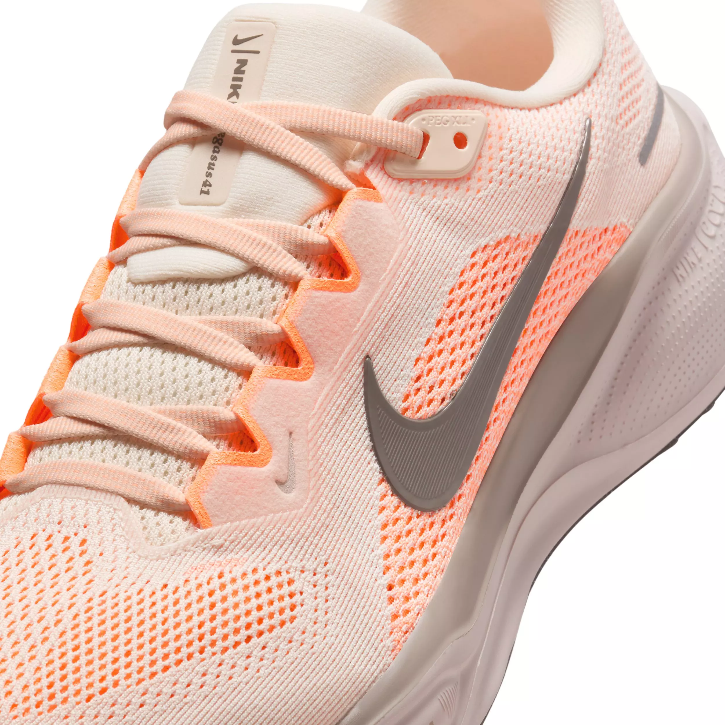 Nike Pegasus 41 "Guava Ice/Orange Pulse/Malt/Cave Stone" Women's Running Shoe - GUAVA/ORANGE/MALT/STONE