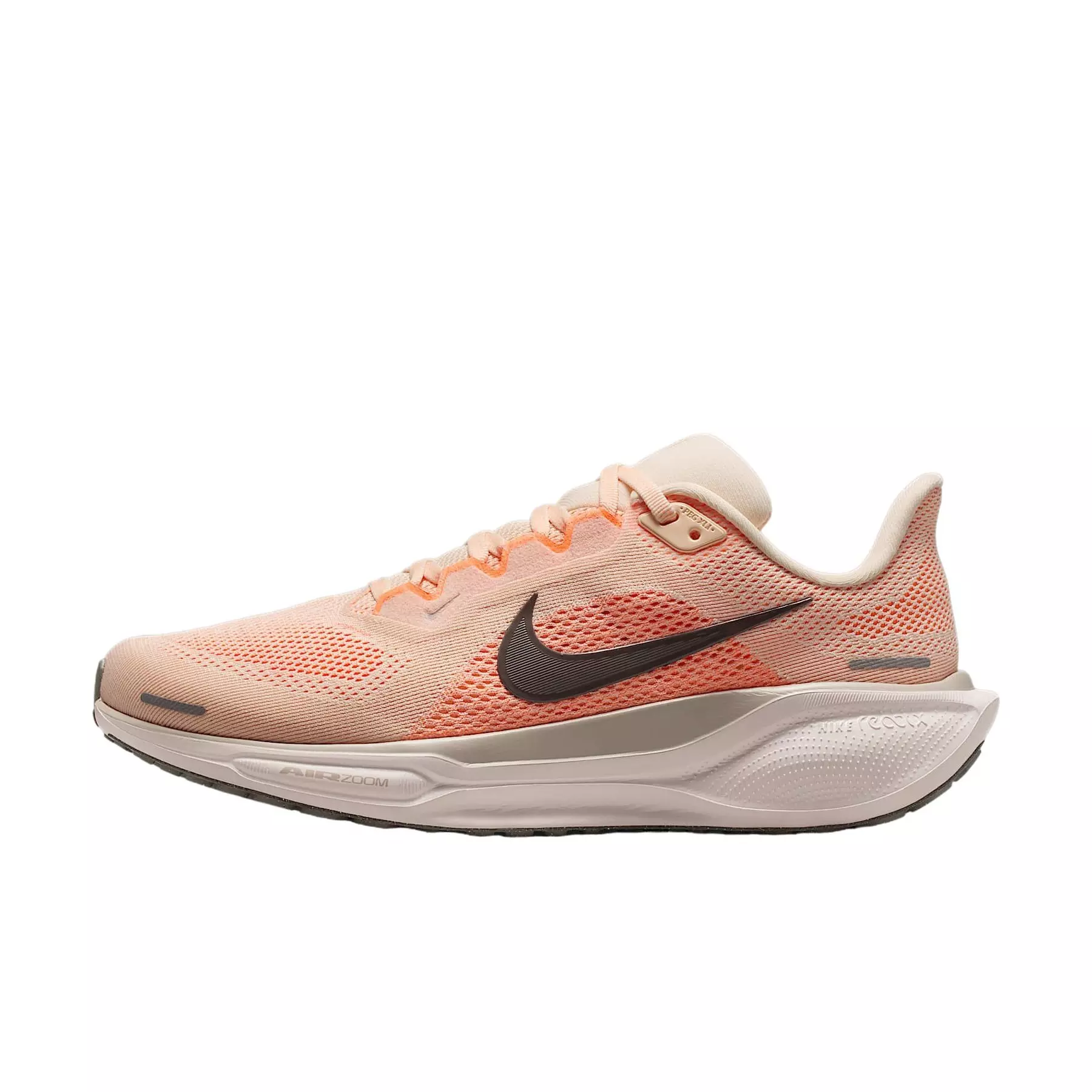 Nike Pegasus 41 "Guava Ice/Orange Pulse/Malt/Cave Stone" Women's Wide Running Shoe - GUAVA/ORANGE/MALT/STONE