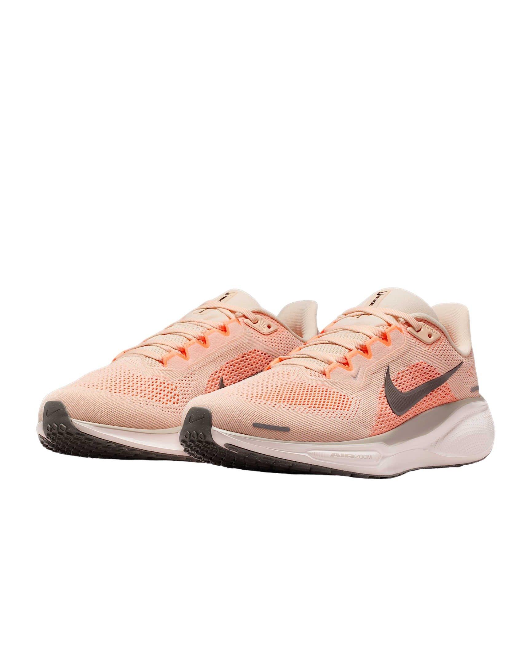 Nike Pegasus 41 "Guava Ice/Orange Pulse/Malt/Cave Stone" Women's Wide Running Shoe - GUAVA/ORANGE/MALT/STONE Thumbnail View 3