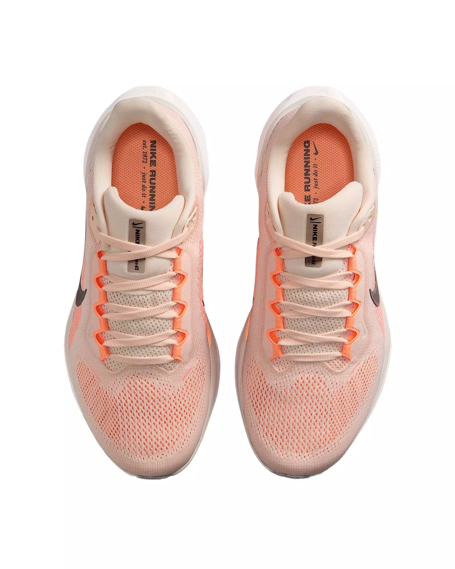 Nike Pegasus 41 "Guava Ice/Orange Pulse/Malt/Cave Stone" Women's Wide Running Shoe - GUAVA/ORANGE/MALT/STONE