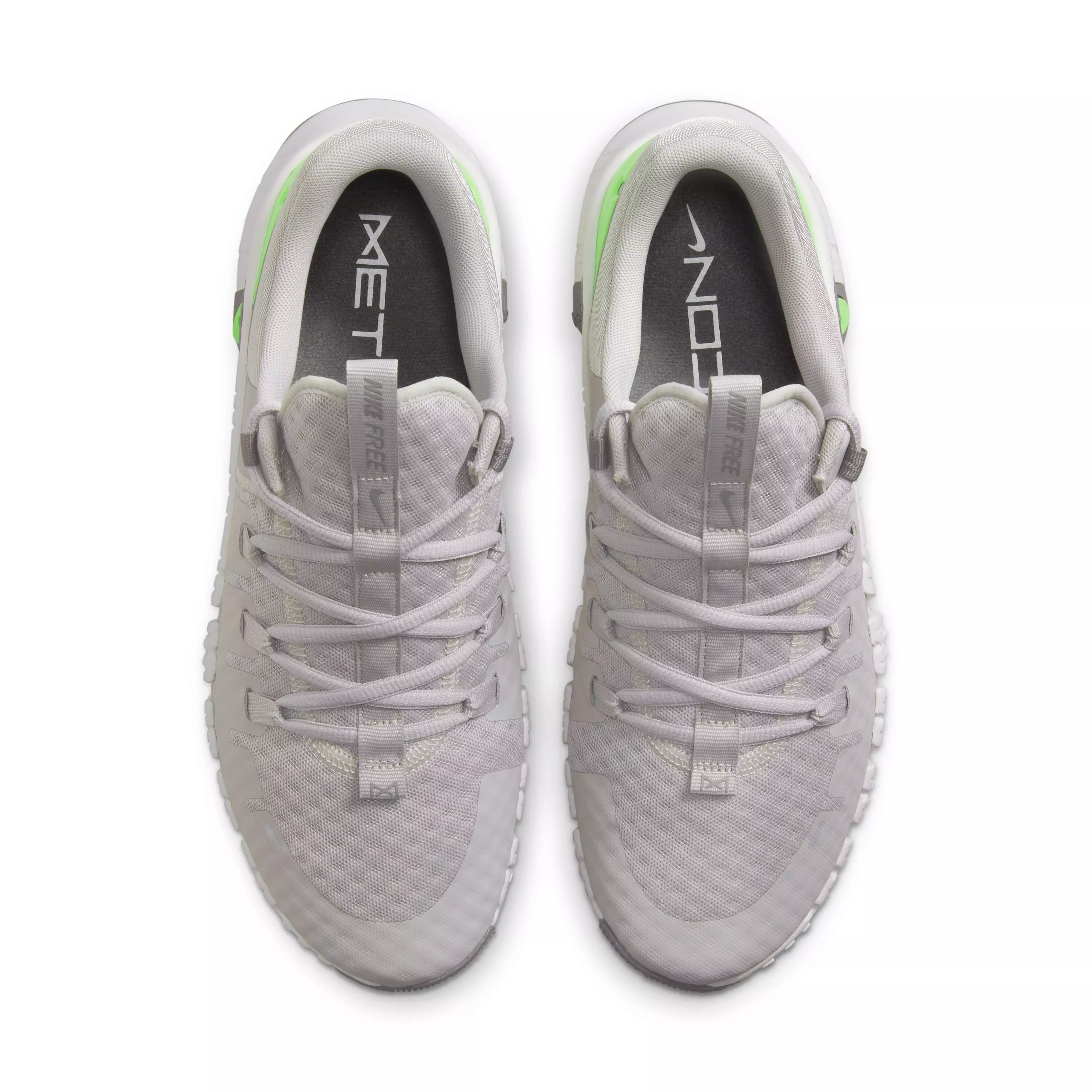 Nike Free Metcon 5 "Light Iron Ore/Phantom/Flat Pewter/Green Strike" Men's Training Shoe - IRON/PHANTOM/PEWTER/GREEN