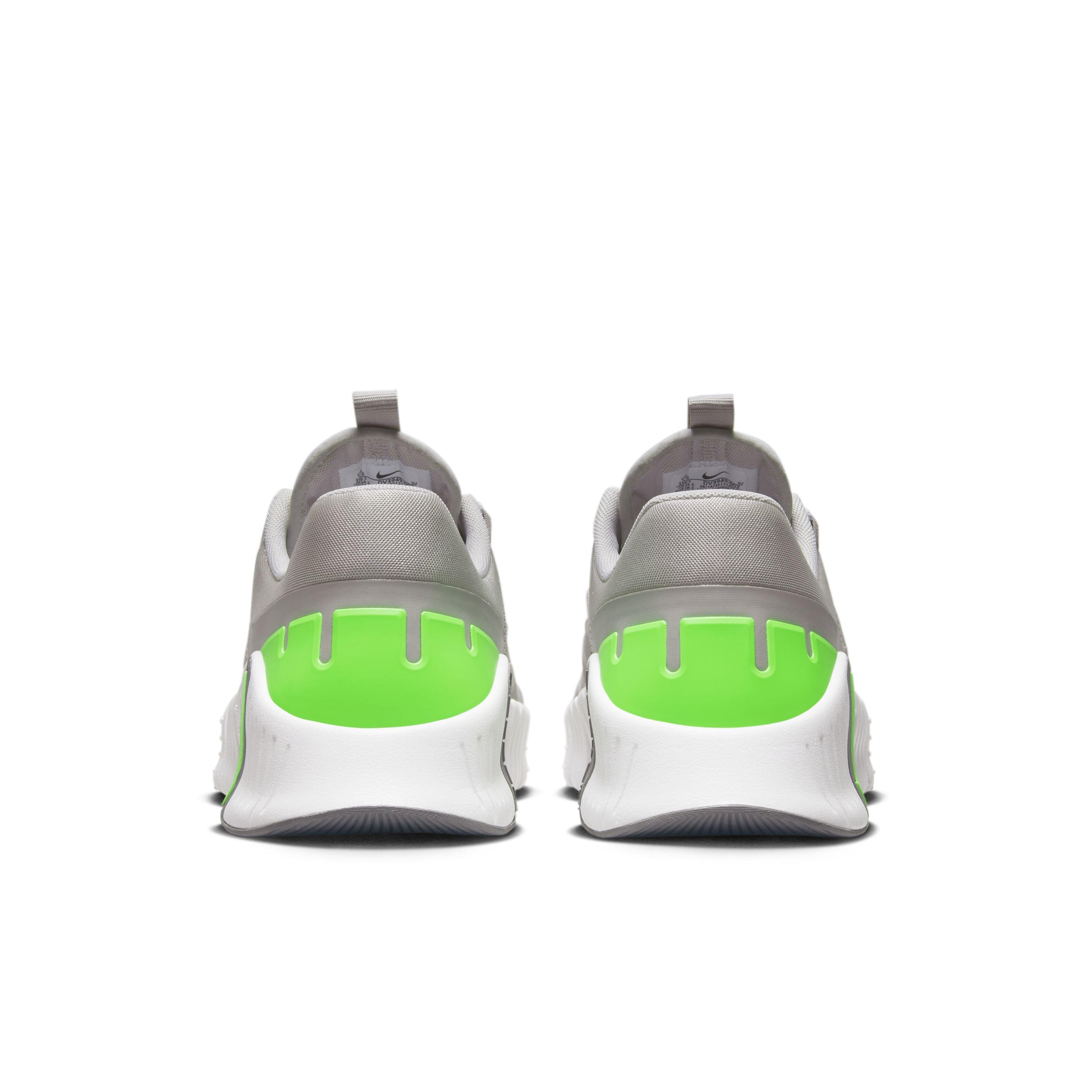 Nike Free Metcon 5 "Light Iron Ore/Phantom/Flat Pewter/Green Strike" Men's Training Shoe - IRON/PHANTOM/PEWTER/GREEN Thumbnail View 5