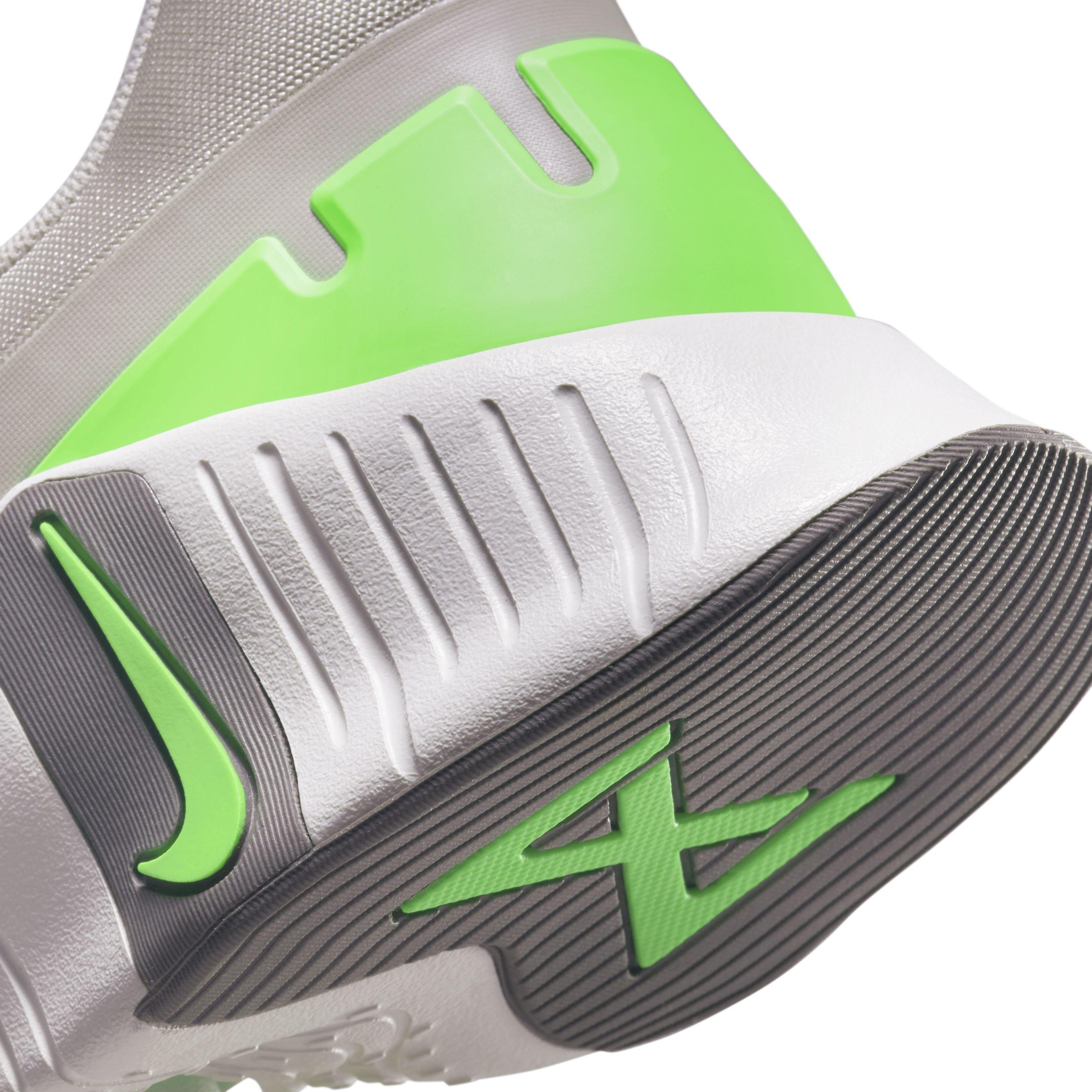 Nike Free Metcon 5 "Light Iron Ore/Phantom/Flat Pewter/Green Strike" Men's Training Shoe - IRON/PHANTOM/PEWTER/GREEN Thumbnail View 8