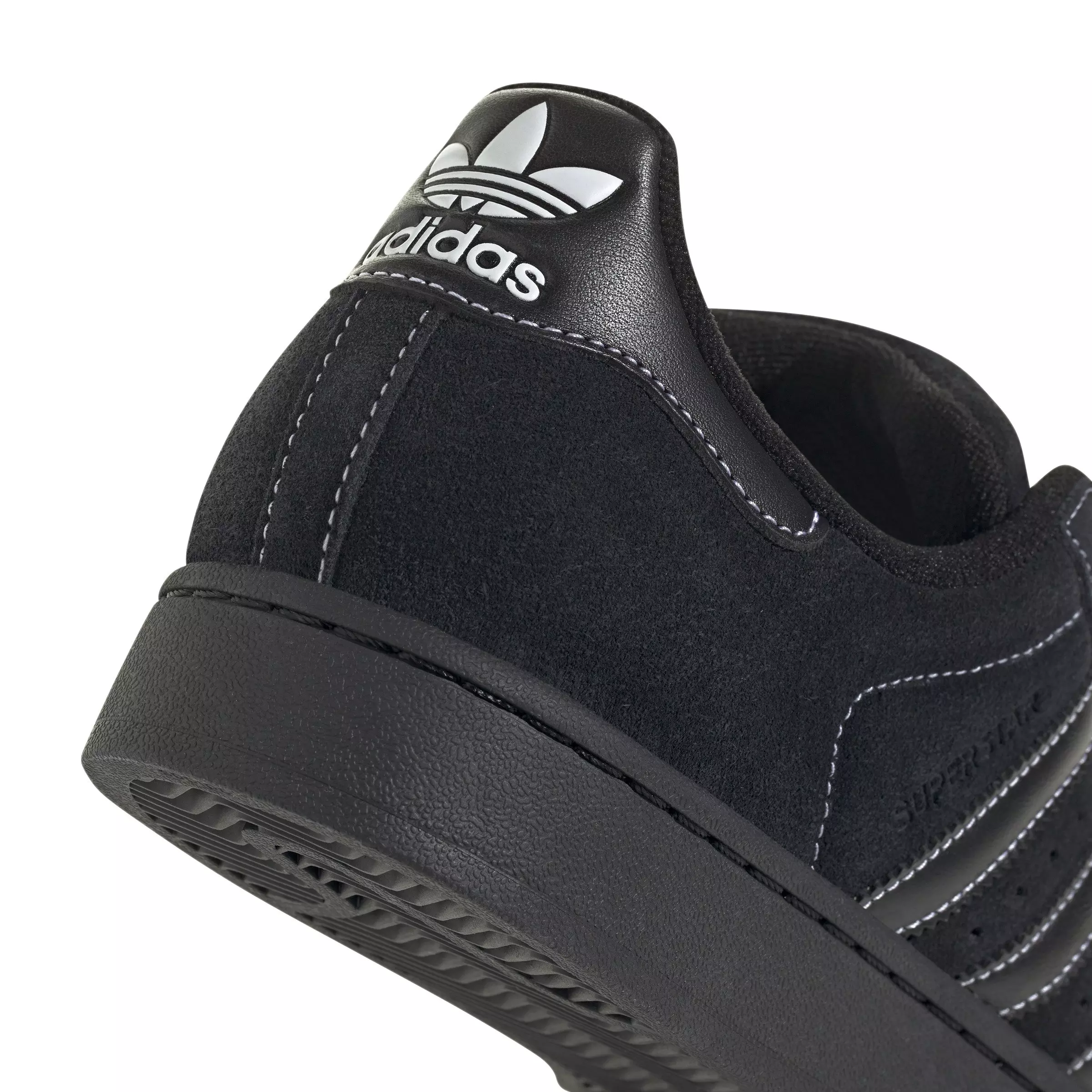 adidas Originals Superstar II "Core Black/Core Black/Ftwr White" Unisex Shoe - BLACK