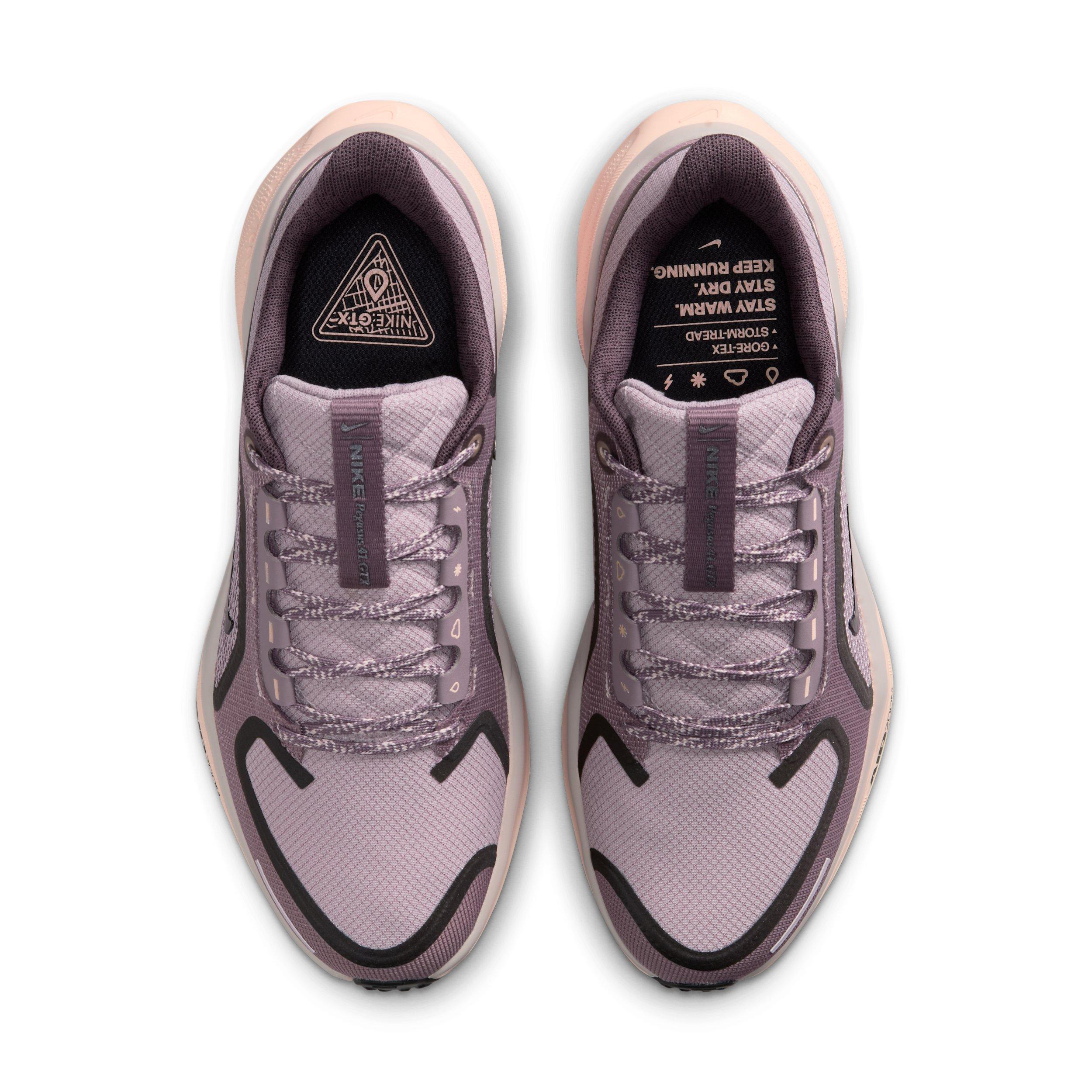 Nike Pegasus 41 GORE-TEX "Platinum Violet/Crimson Tint/Taupe Grey/Black" Women's Running Shoe - VIOLET/CRIMSON/GREY/BLACK Thumbnail View 4