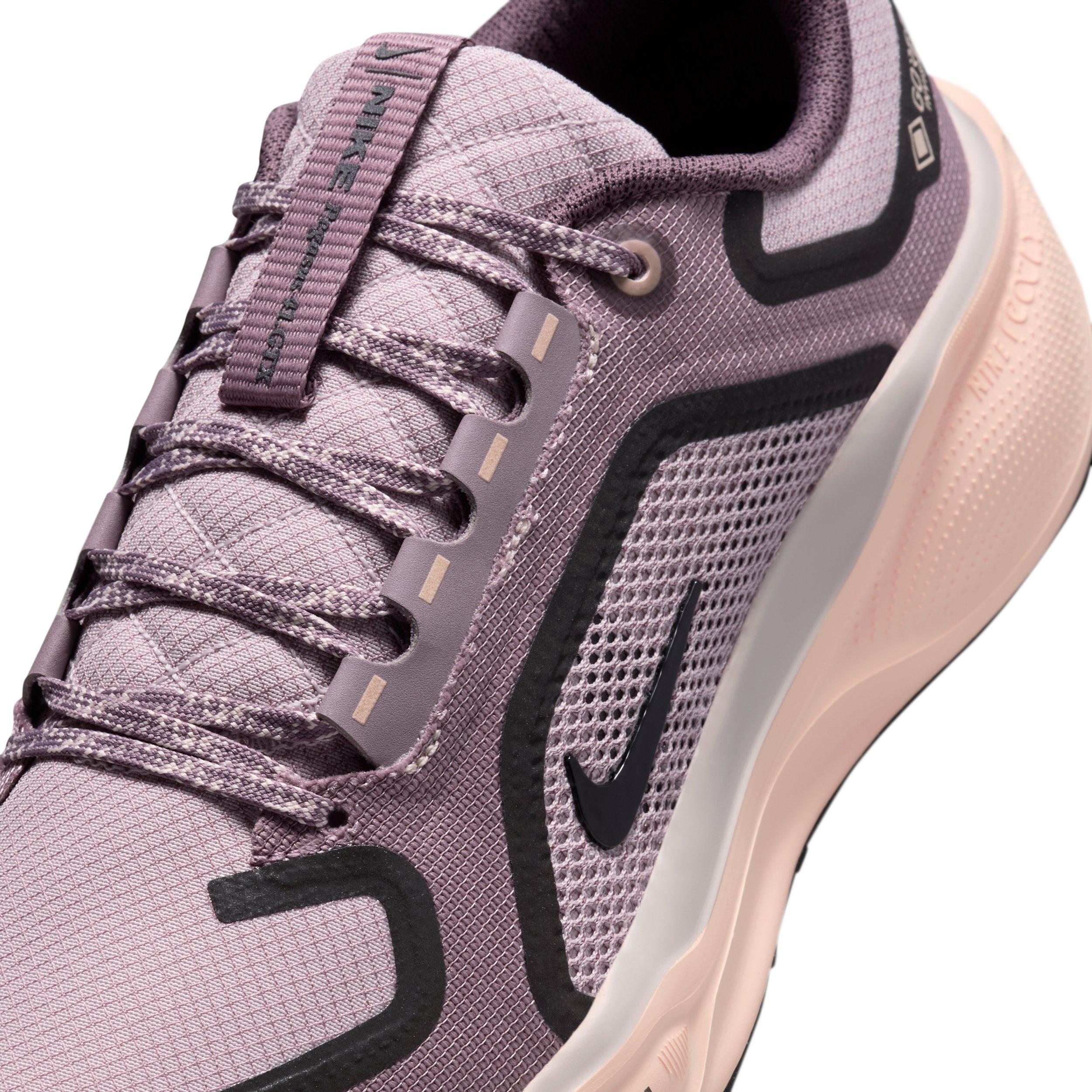 Nike Women's Pegasus 41 Gore-Tex Running Shoes, Size 12, Bright Violet/Black, image size:2500x2500