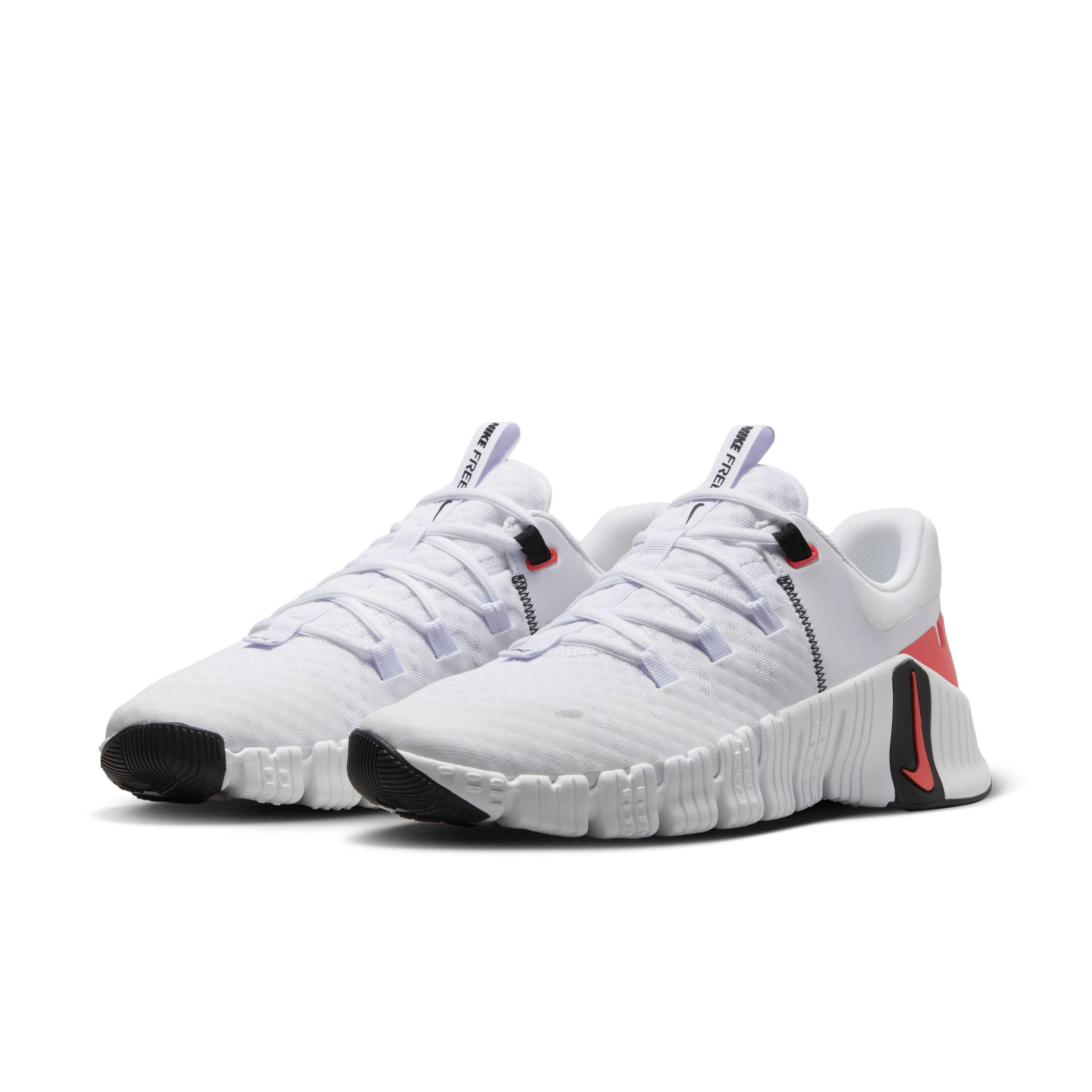 Nike Free Metcon 5 "White/Black/Bright Crimson" Men's Training Shoe - WHITE/BLACK/CRIMSON Thumbnail View 3