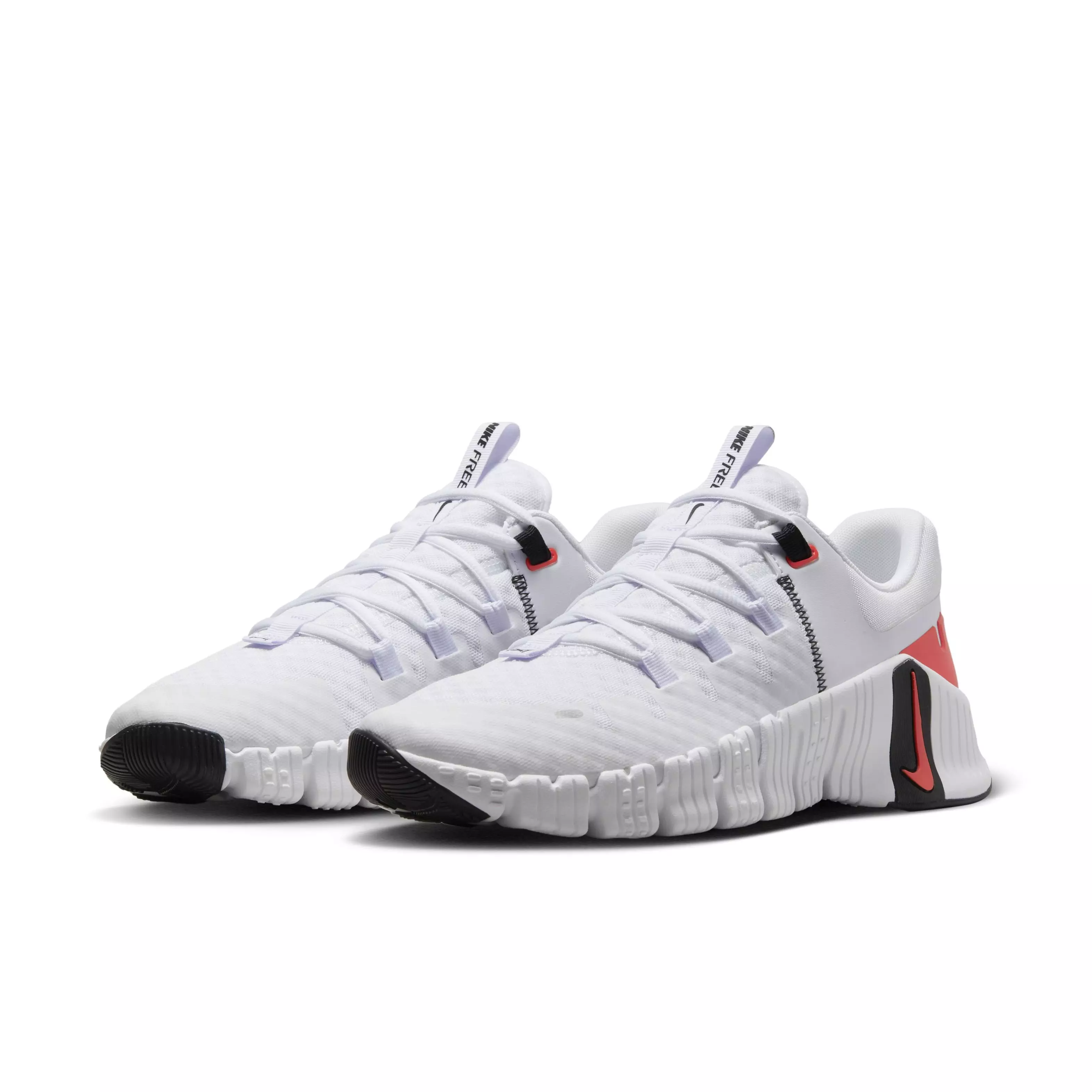 Nike Free Metcon 5 "White/Black/Bright Crimson" Men's Training Shoe - WHITE/BLACK/CRIMSON