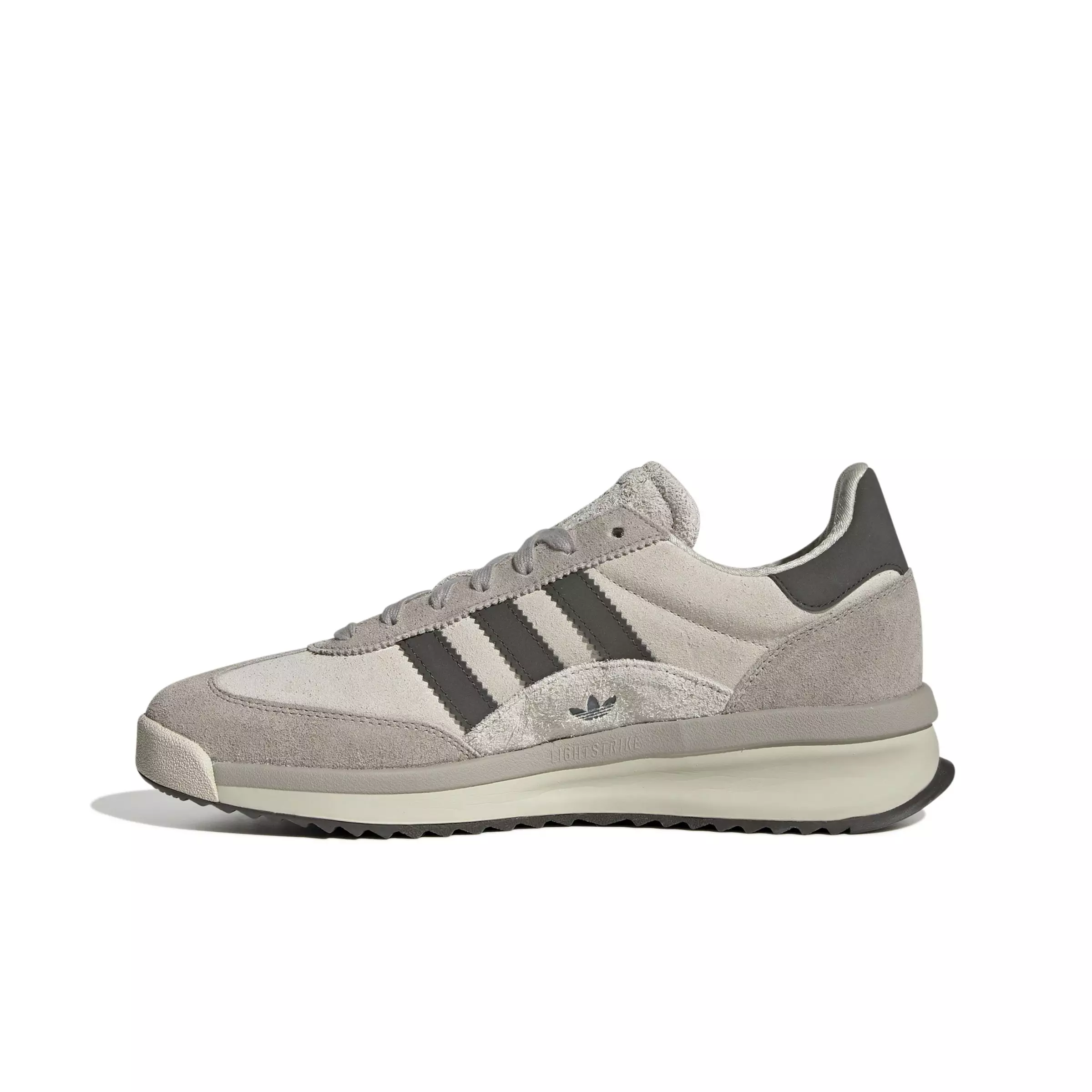 adidas Originals SL 72 RTN "Alumina/Shadow Olive/Light Brown" Unisex Shoe - BEIGE