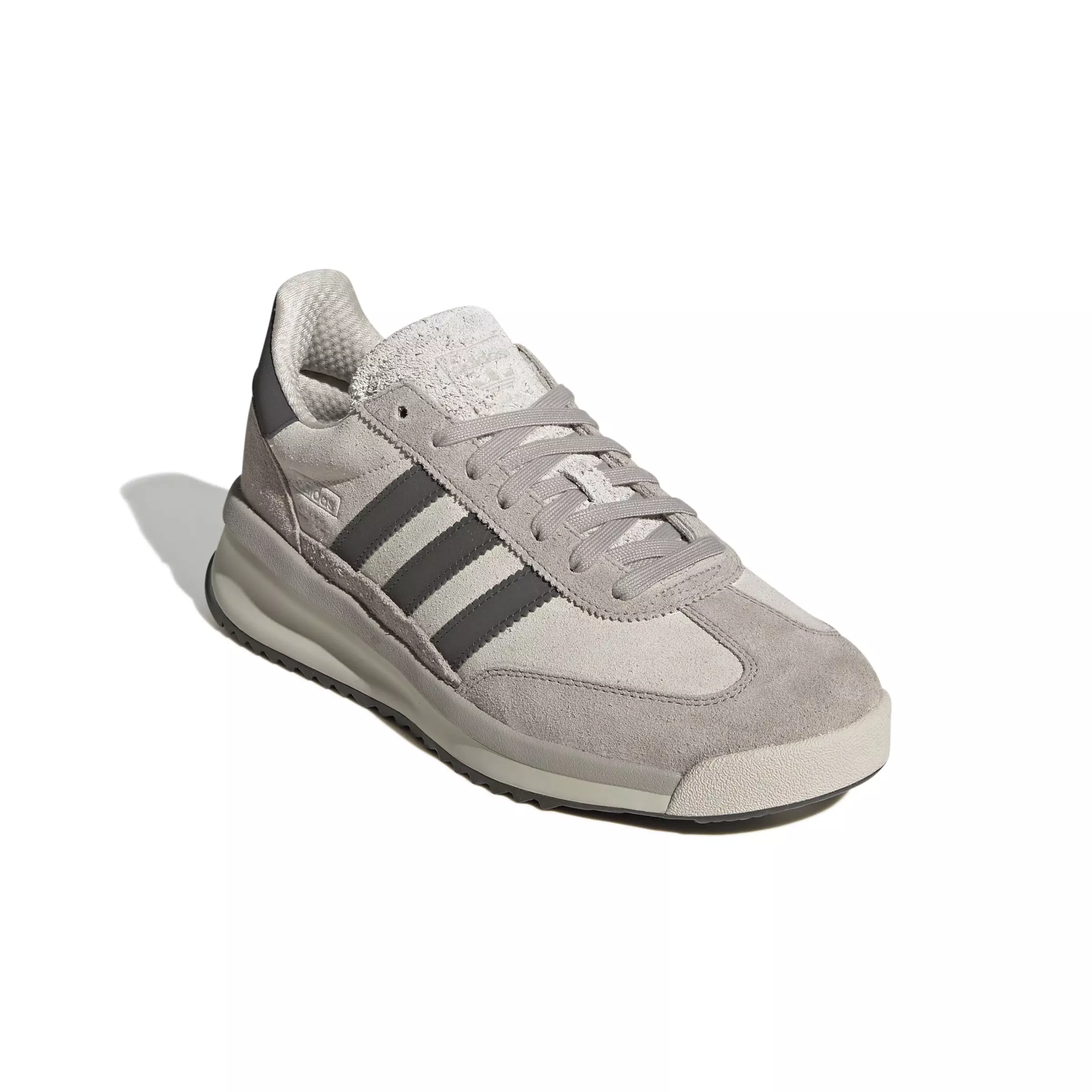 adidas Originals SL 72 RTN "Alumina/Shadow Olive/Light Brown" Unisex Shoe - BEIGE